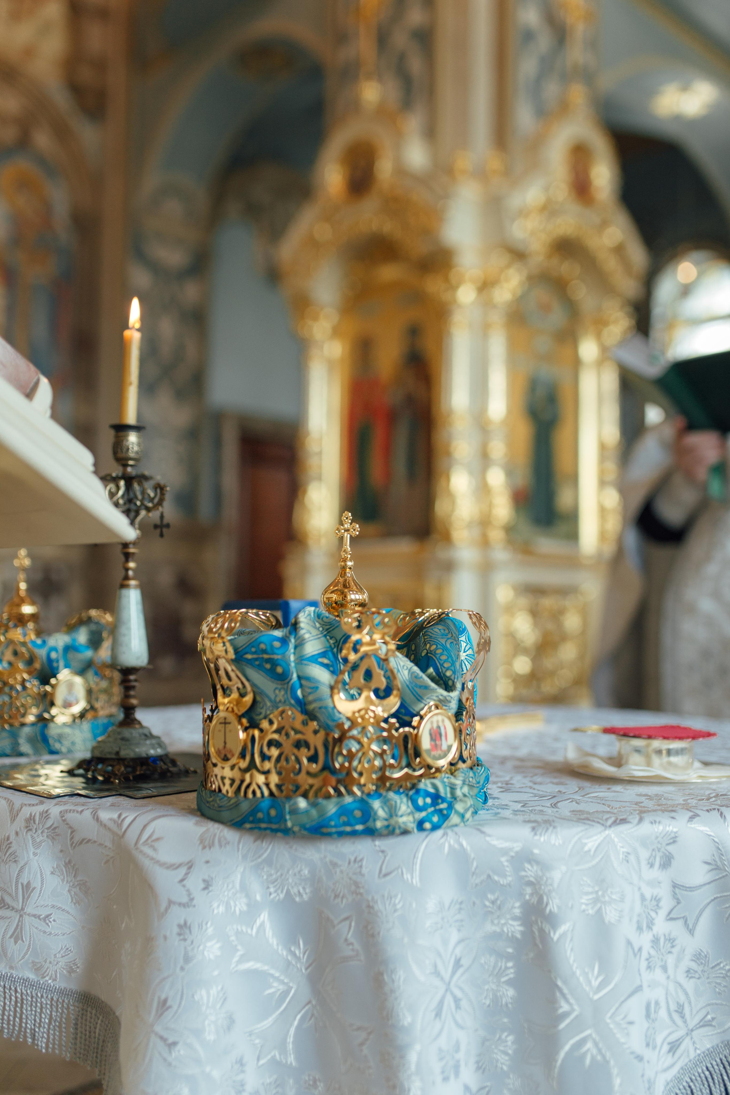 Роман и Анастасия, храм Всех Святых, предел «Утоли мои печали», Минск 2021