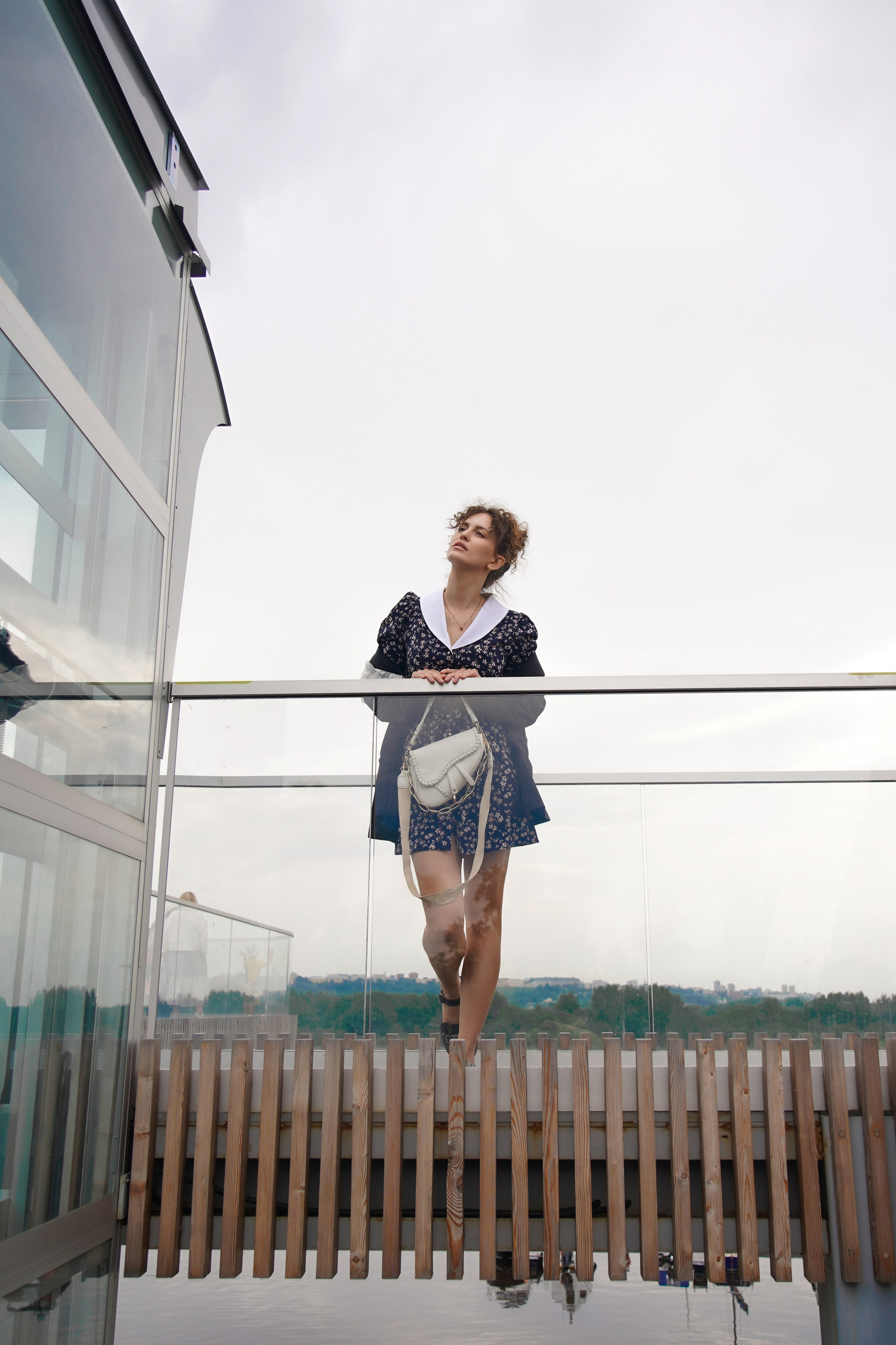 Фотосессия на мосту. Анна, фотограф Москва, Зеленоград