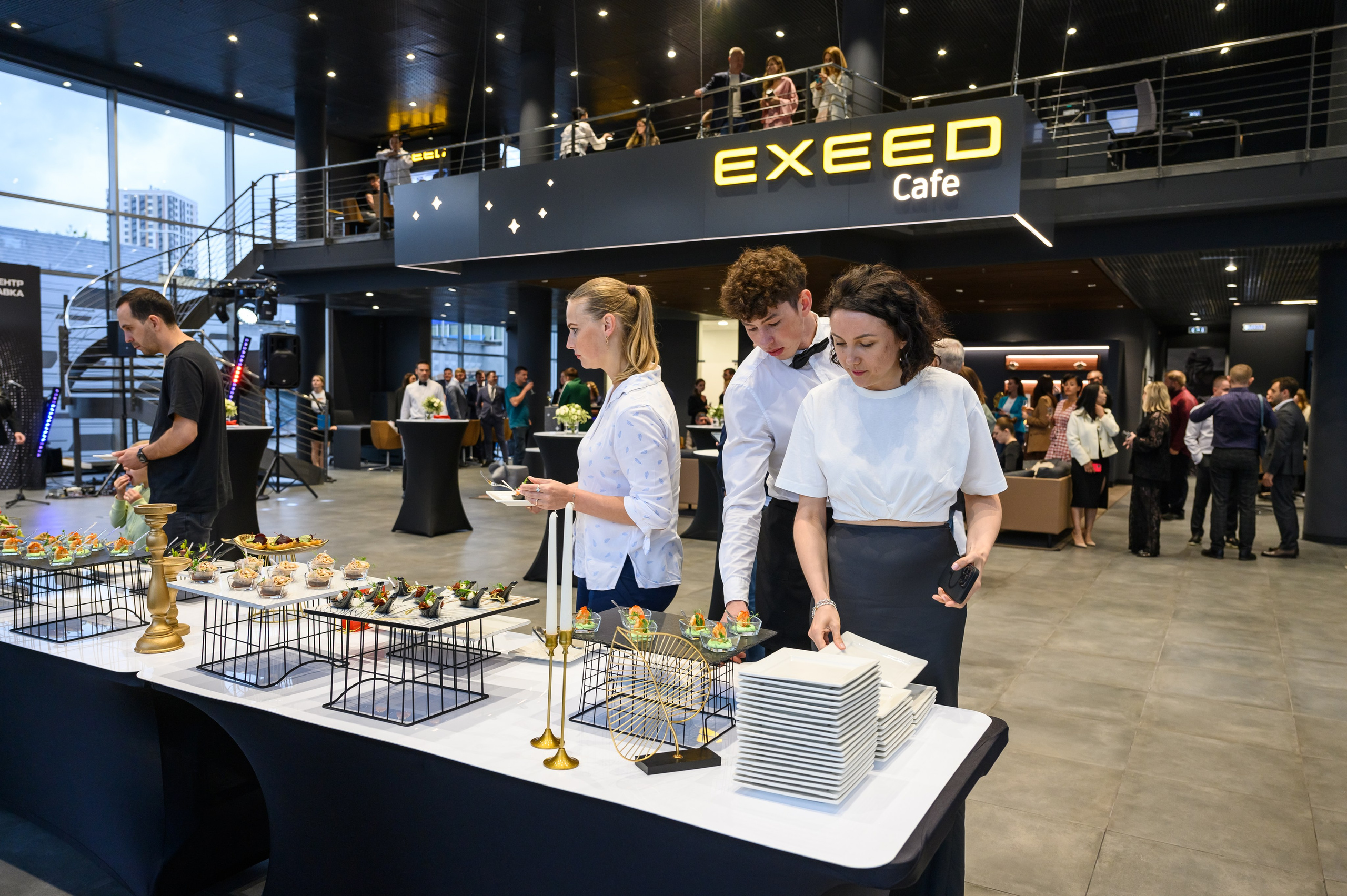 Открытие автосалона EXEED. Свадебный фотограф Москва Юрий Кульман