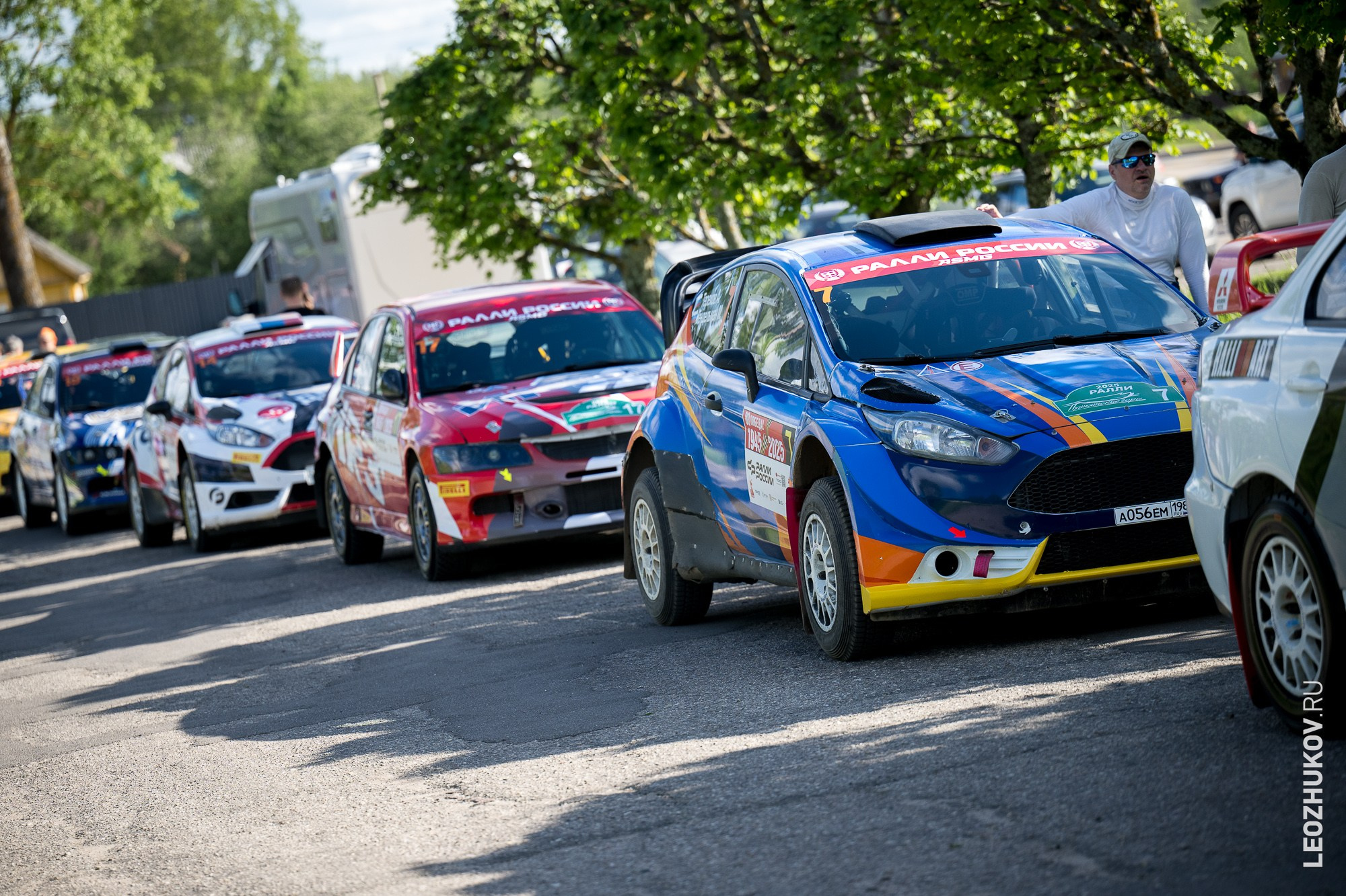 Rally Pushkinskie gory 2025. Sports photographer Leonid Zhukov