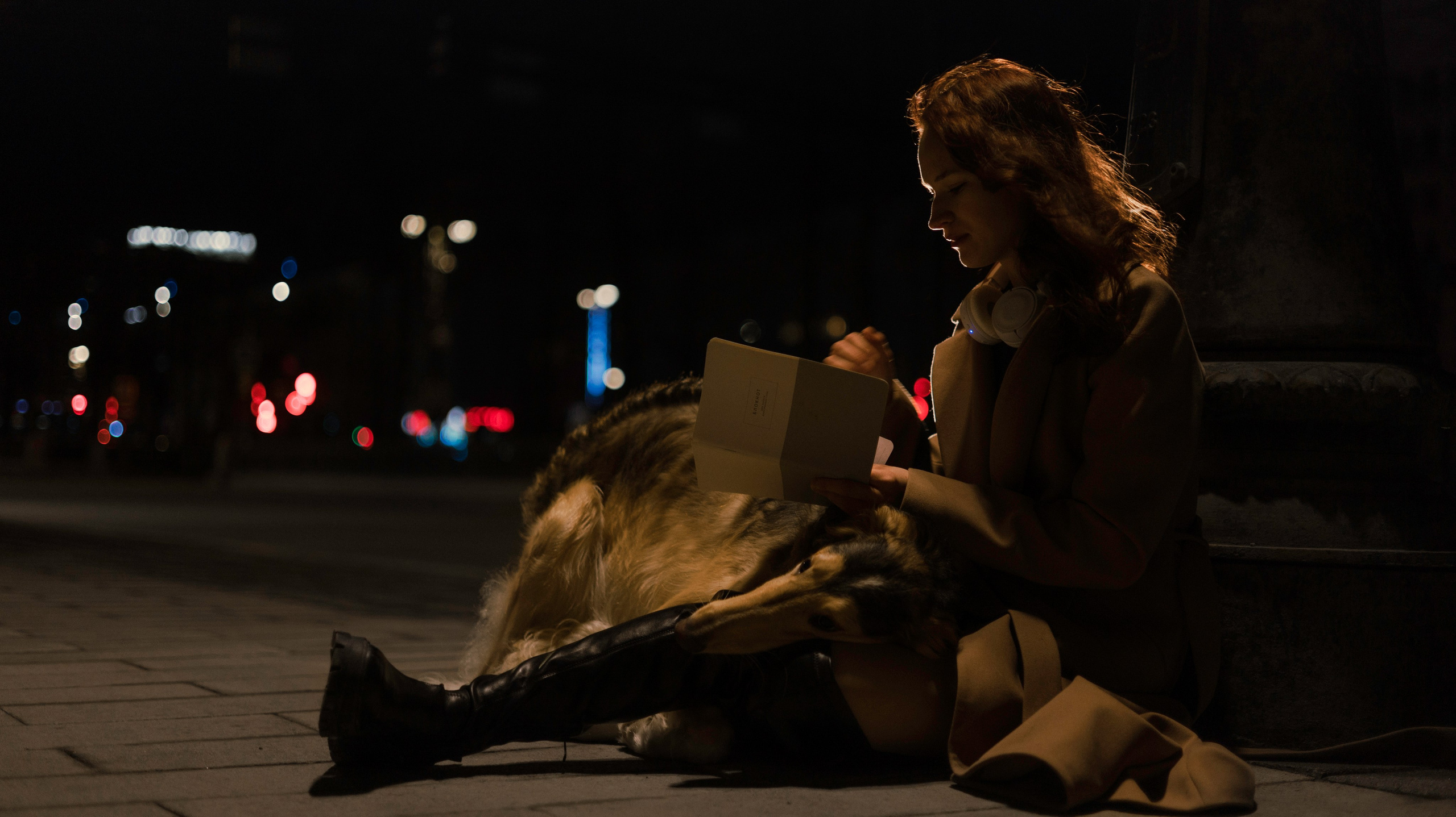 Алёна и Леви. Фотограф-анималист Богданова Полина