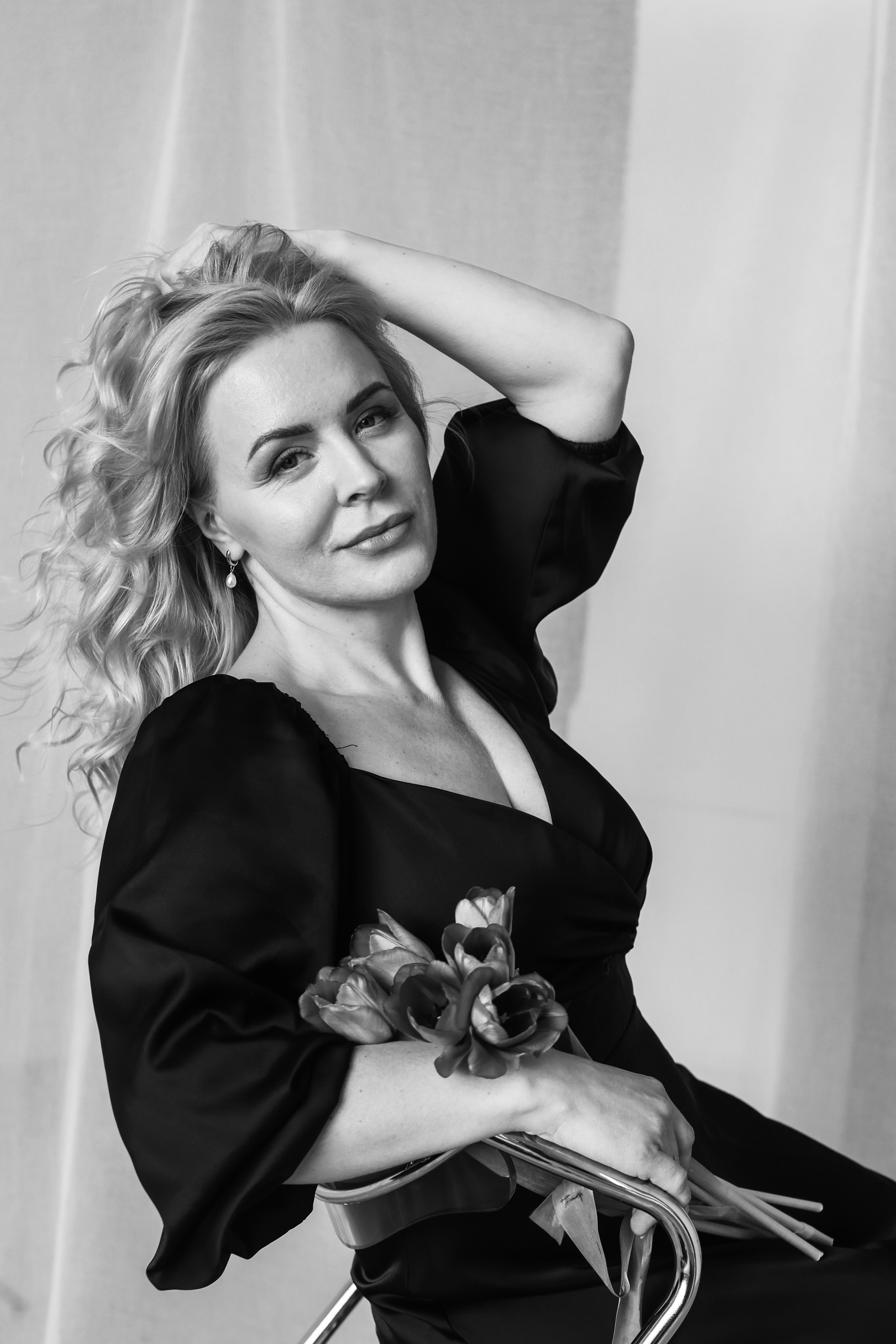 Фотопроект с цветами. Ольга. Фотограф состояний Марина Савинская