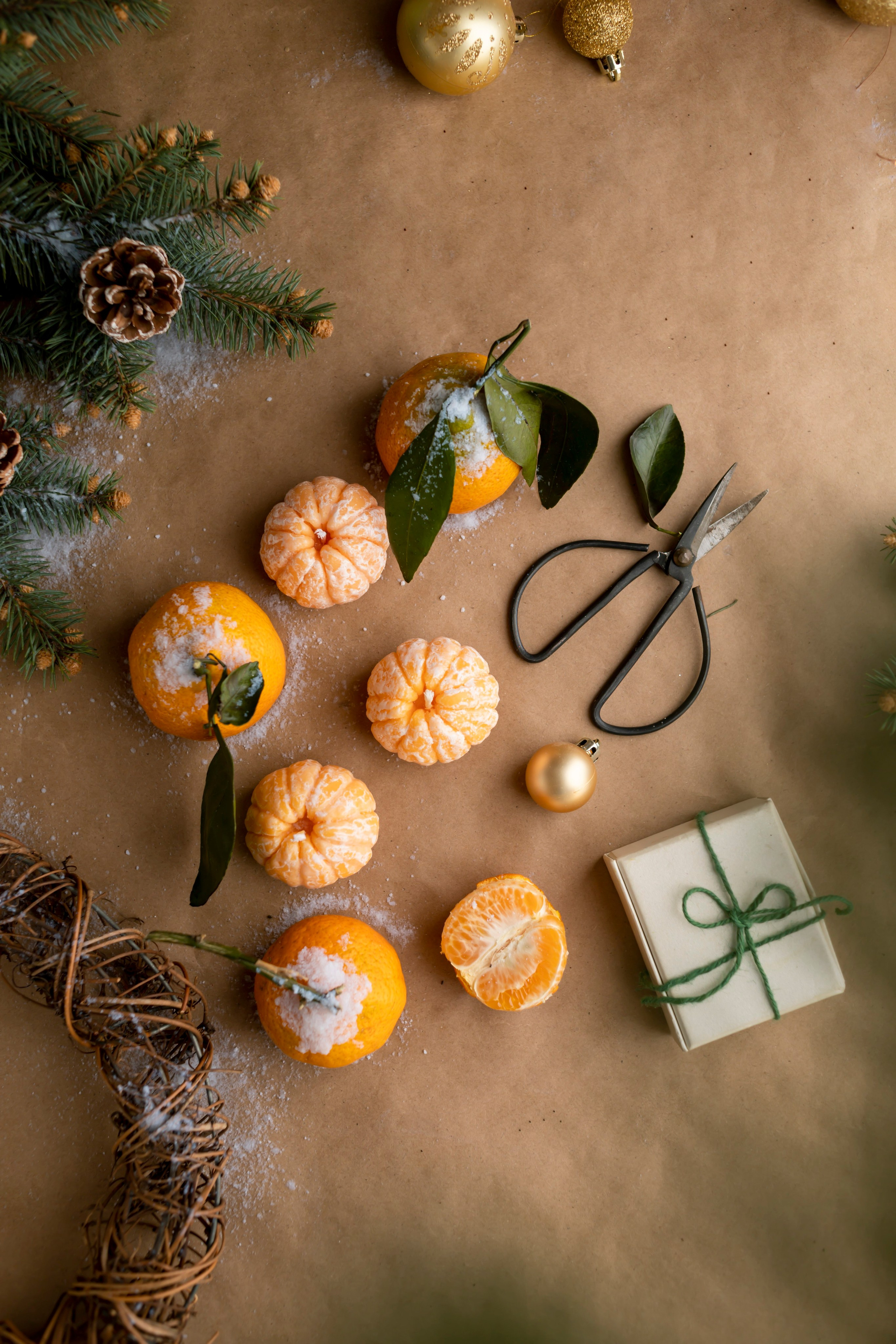 Свечи мандаринки. Предметный & фудфотограф Рязань