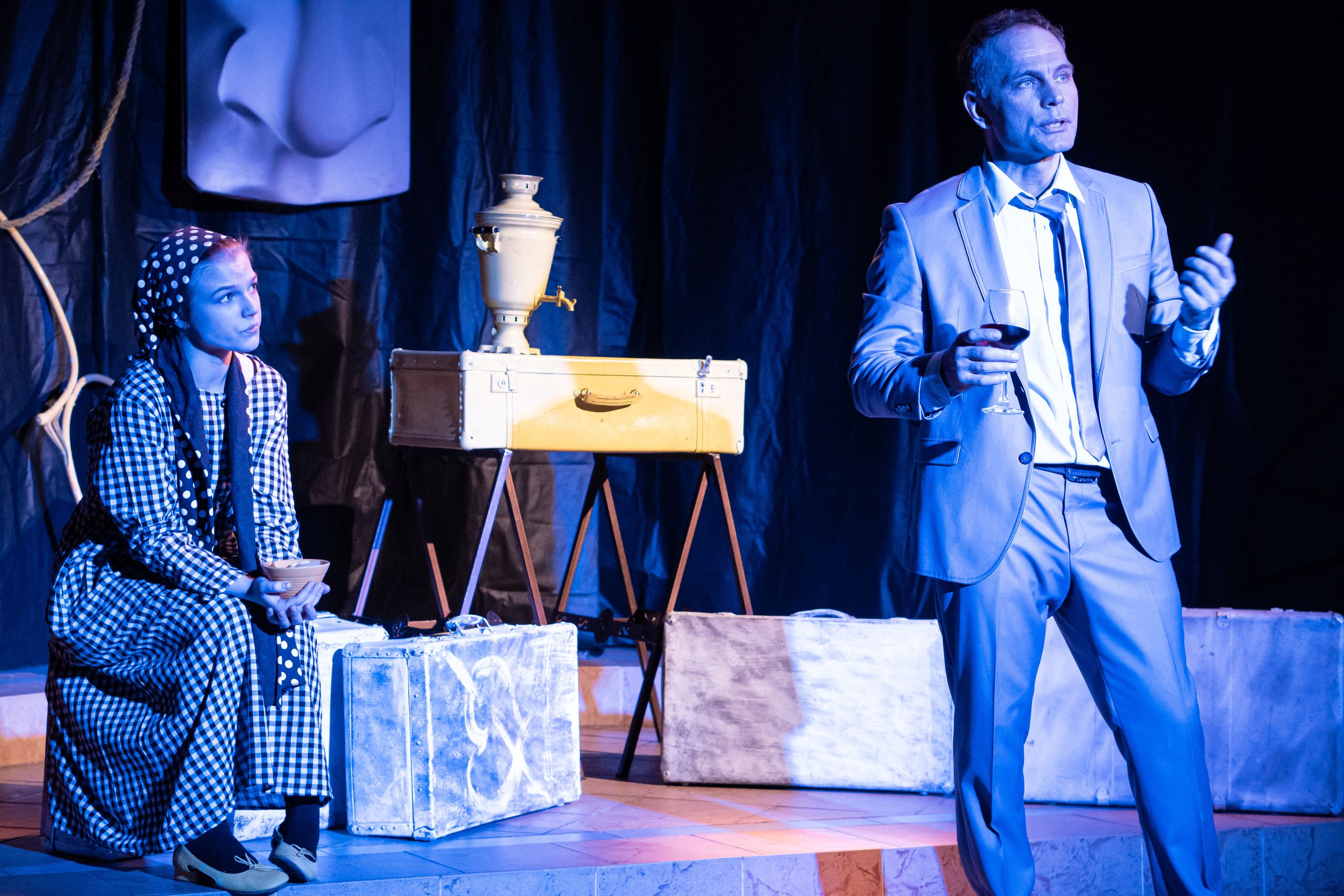 Спектакль «Сцены из жизни» А. П. Чехов. Backstage. ФОТОГРАФ РАДОСТИ Фотосессия в студии СПб. Портретный фотограф — Юрий Торлопов