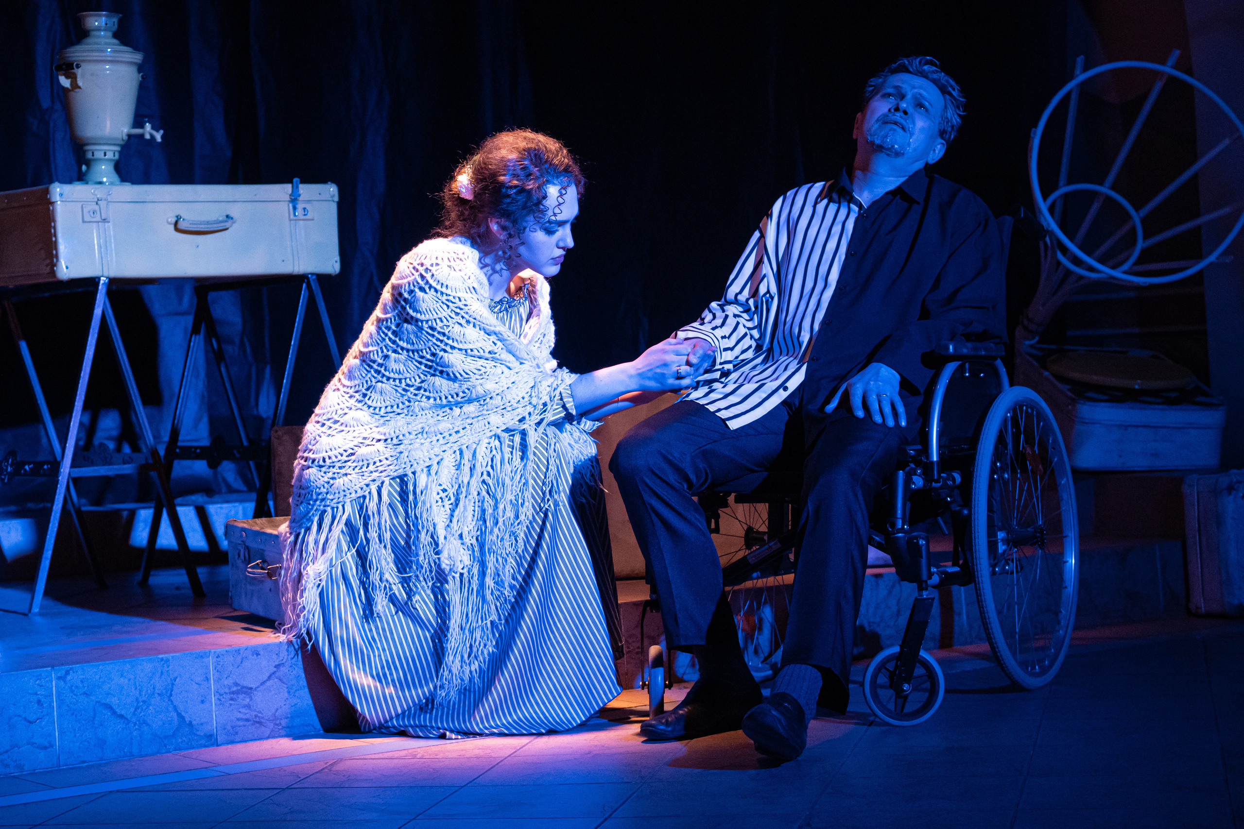 Спектакль «Сцены из жизни» А. П. Чехов. Backstage. ФОТОГРАФ РАДОСТИ Фотосессия в студии СПб. Портретный фотограф — Юрий Торлопов