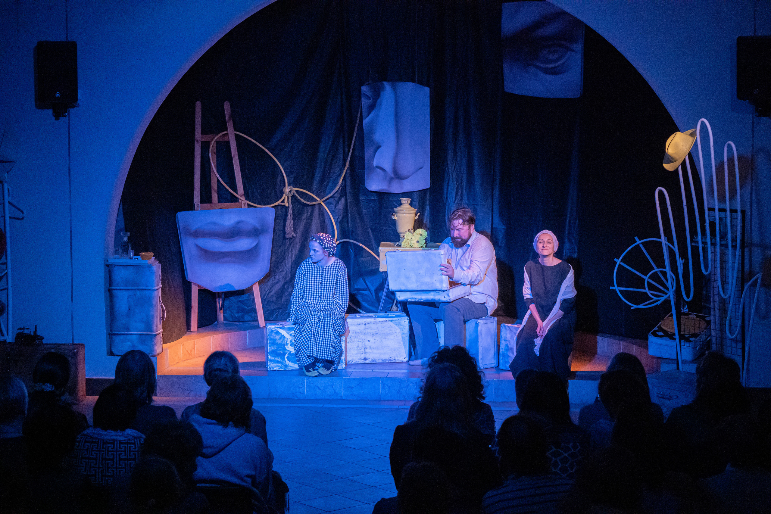 Спектакль «Сцены из жизни» А. П. Чехов. Backstage. ФОТОГРАФ РАДОСТИ Фотосессия в студии СПб. Портретный фотограф — Юрий Торлопов