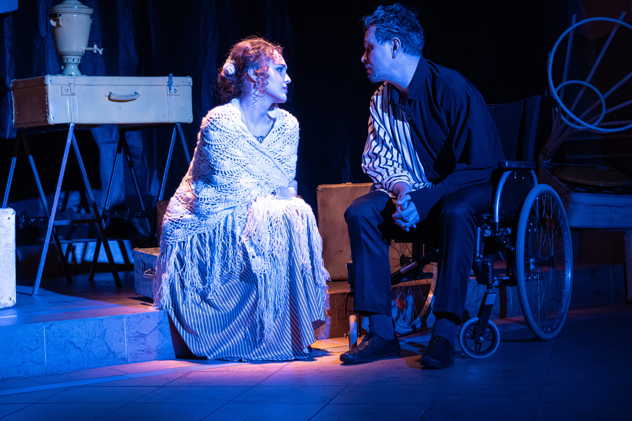 Спектакль «Сцены из жизни» А. П. Чехов. Backstage. ФОТОГРАФ РАДОСТИ Фотосессия в студии СПб. Портретный фотограф — Юрий Торлопов