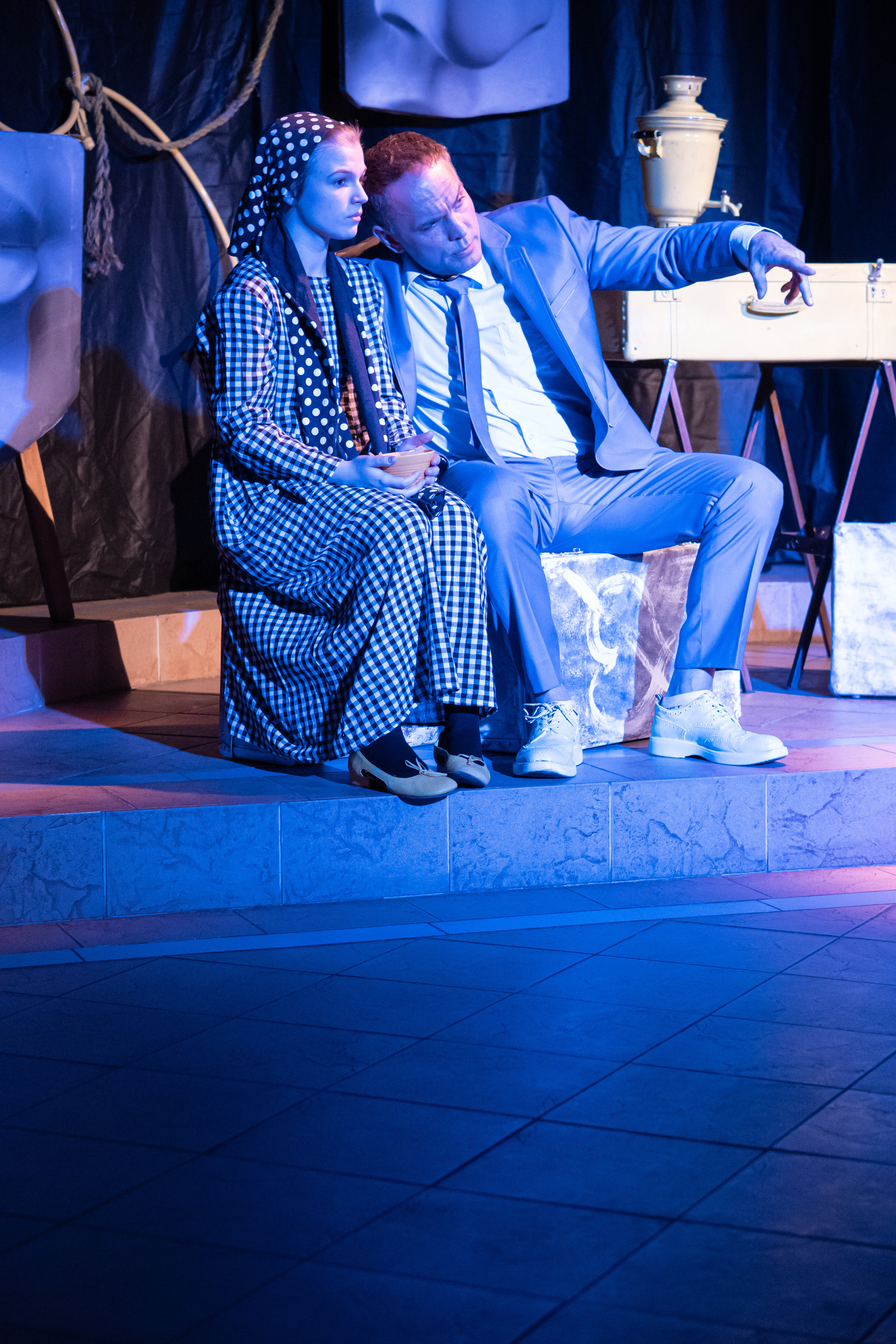 Спектакль «Сцены из жизни» А. П. Чехов. Backstage. ФОТОГРАФ РАДОСТИ Фотосессия в студии СПб. Портретный фотограф — Юрий Торлопов