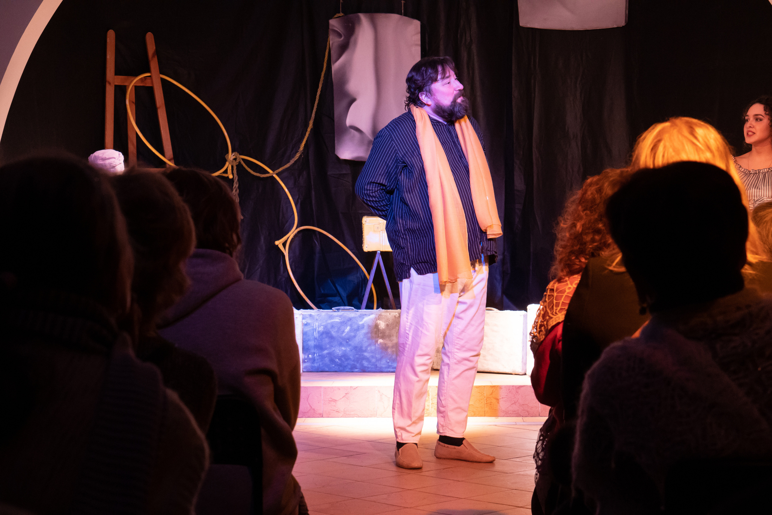 Спектакль «Сцены из жизни» А. П. Чехов. Backstage. ФОТОГРАФ РАДОСТИ Фотосессия в студии СПб. Портретный фотограф — Юрий Торлопов