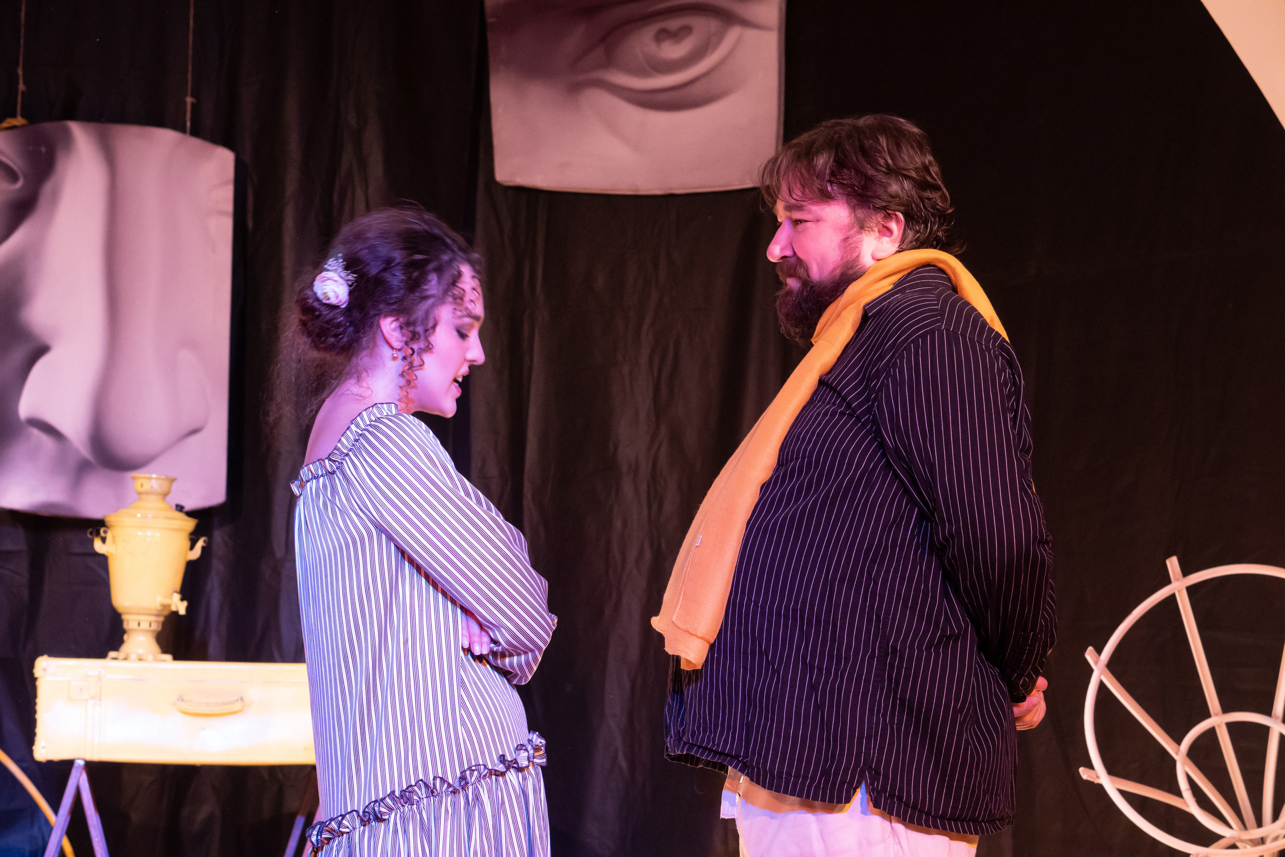 Спектакль «Сцены из жизни» А. П. Чехов. Backstage. ФОТОГРАФ РАДОСТИ Фотосессия в студии СПб. Портретный фотограф — Юрий Торлопов