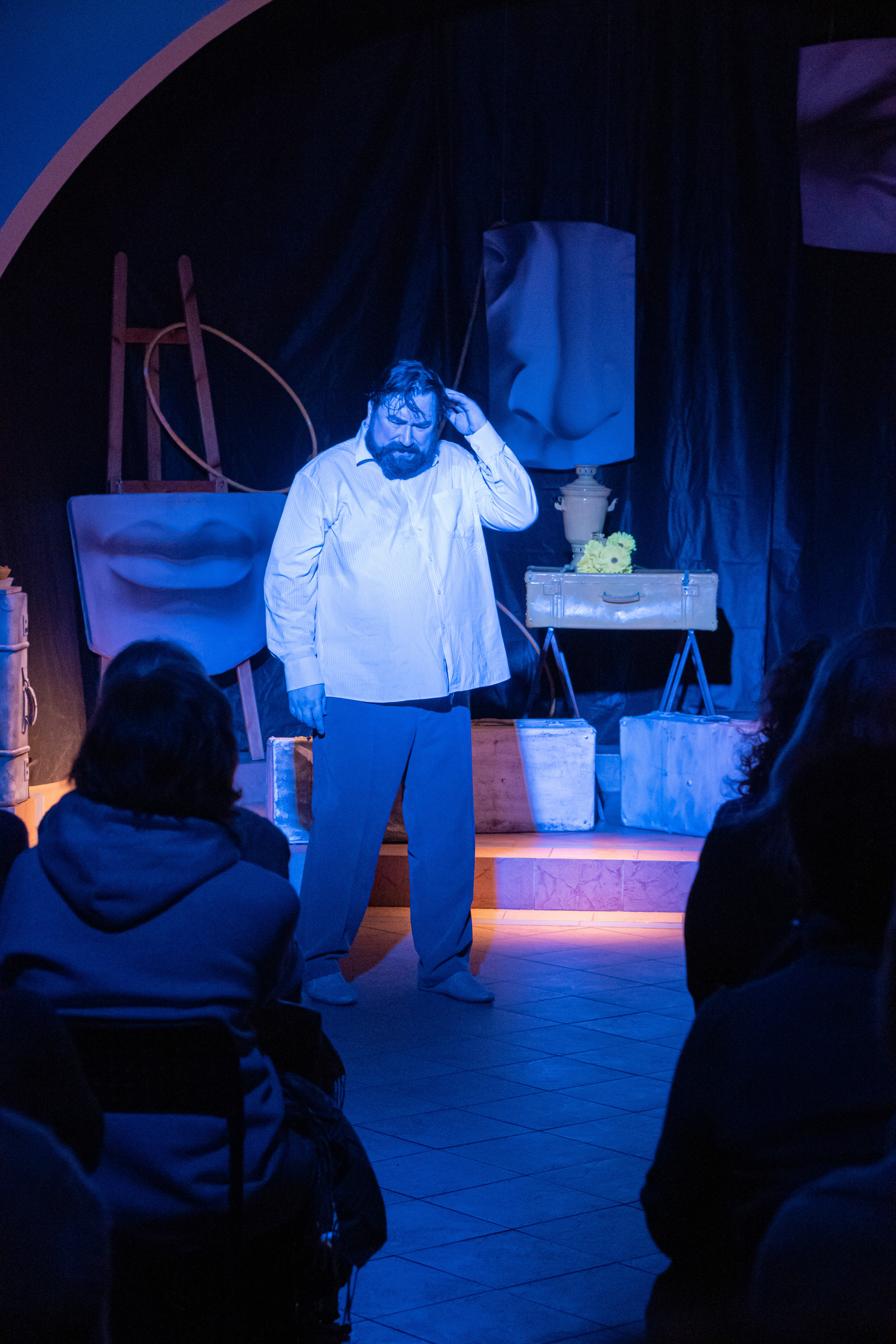 Спектакль «Сцены из жизни» А. П. Чехов. Backstage. ФОТОГРАФ РАДОСТИ Фотосессия в студии СПб. Портретный фотограф — Юрий Торлопов