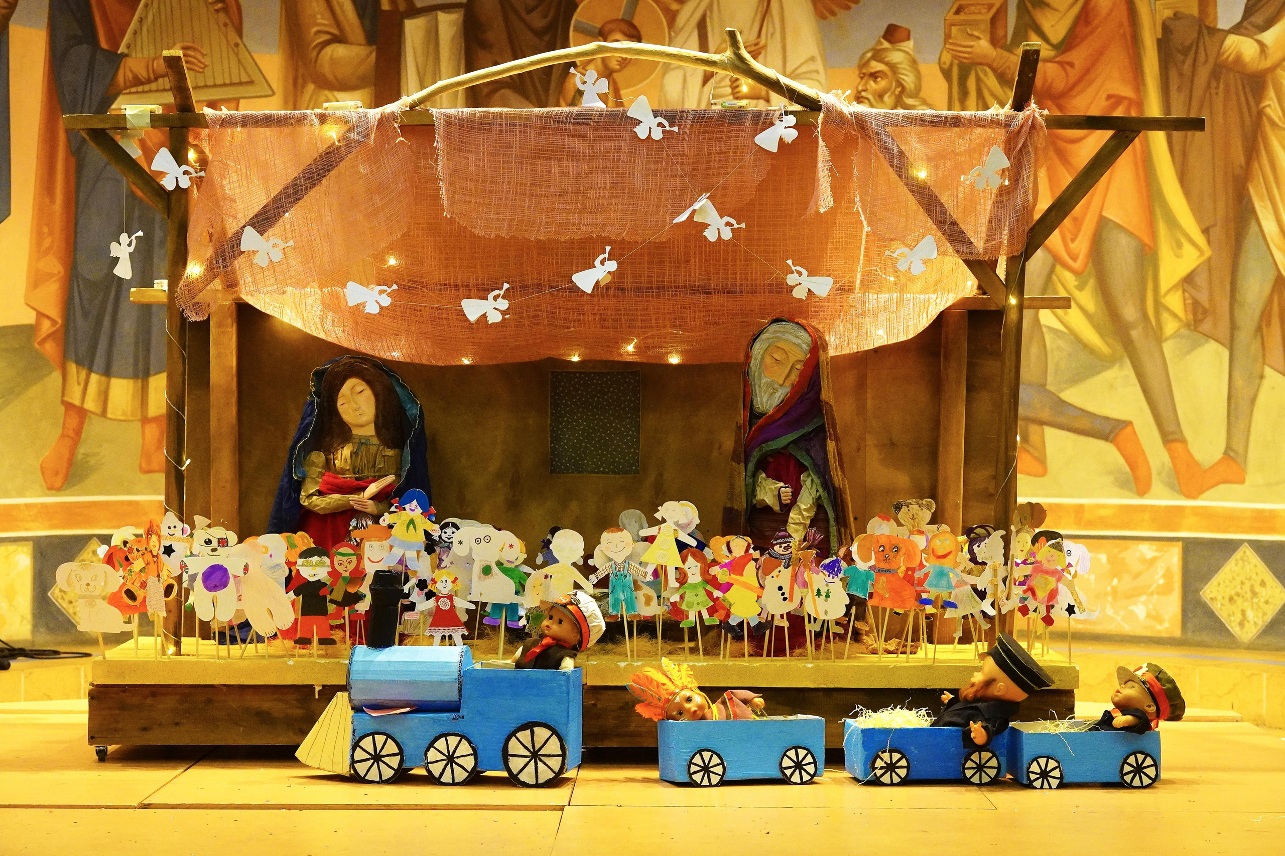 ГОЛУБОЙ ПОЕЗД. Детский Рожественский спектакль. Backstage. ФОТОГРАФ РАДОСТИ Фотосессия в студии СПб. Портретный фотограф — Юрий Торлопов