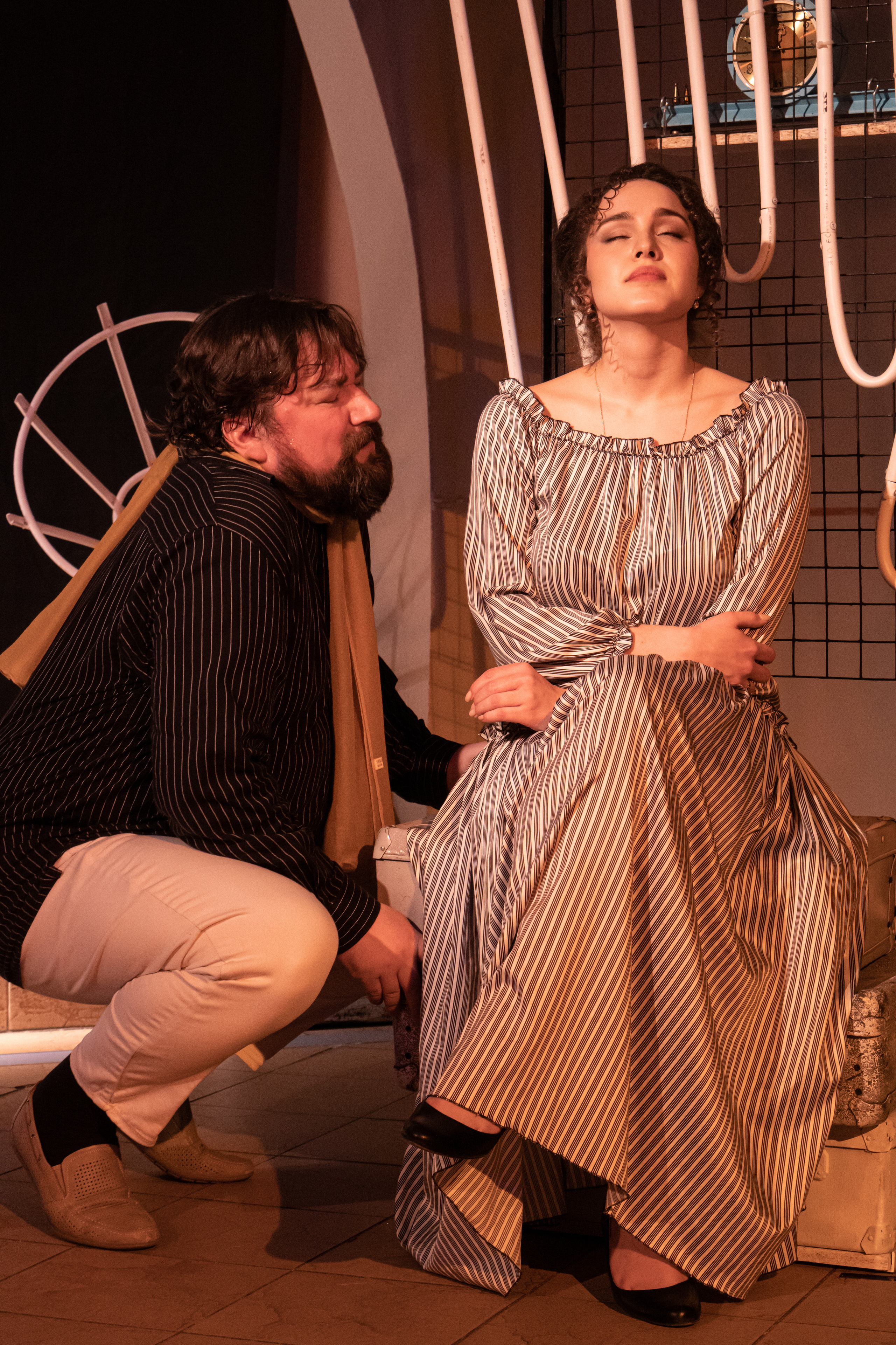 Спектакль «Сцены из жизни» А. П. Чехов. Backstage. ФОТОГРАФ РАДОСТИ Фотосессия в студии СПб. Портретный фотограф — Юрий Торлопов