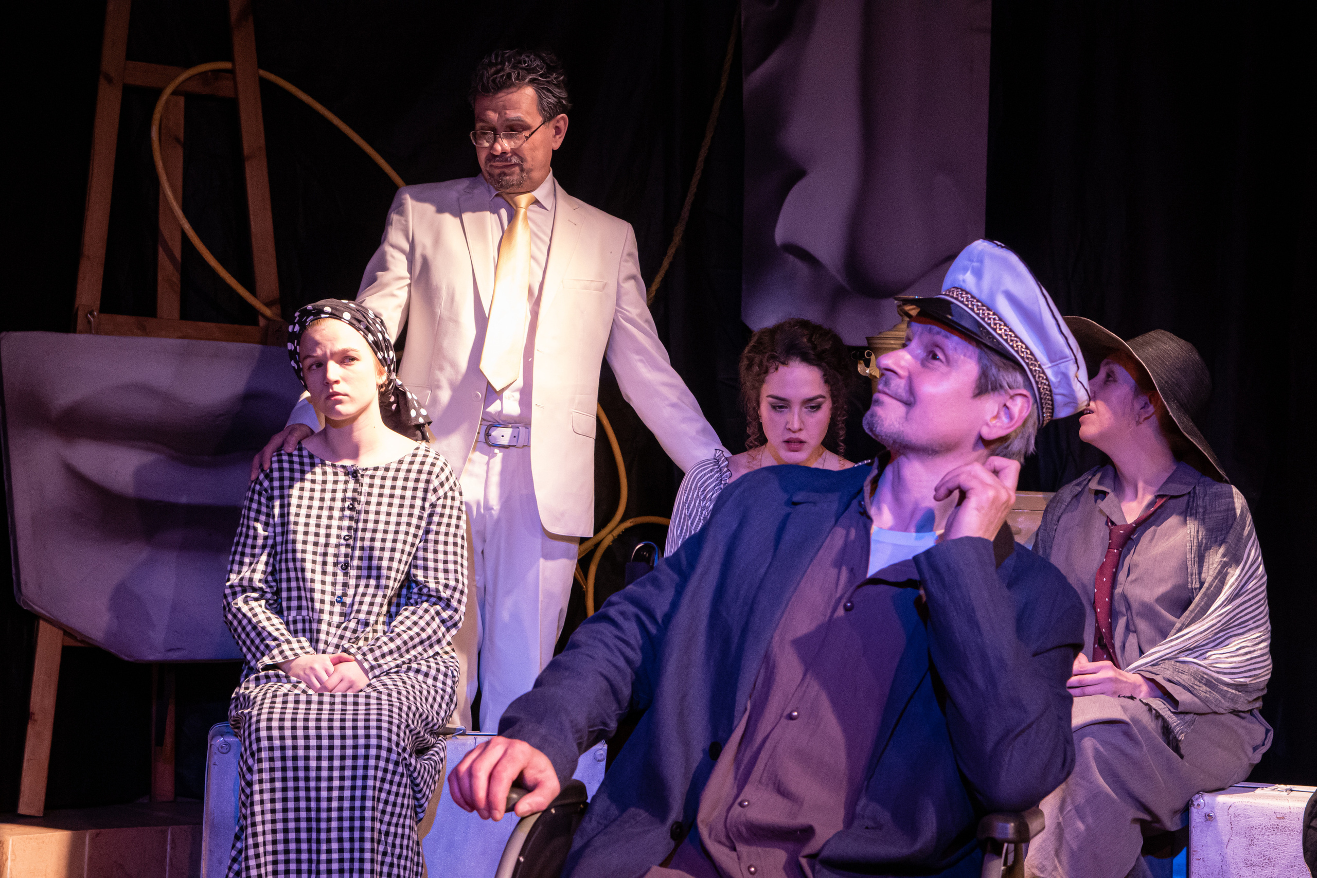 Спектакль «Сцены из жизни» А. П. Чехов. Backstage. ФОТОГРАФ РАДОСТИ Фотосессия в студии СПб. Портретный фотограф — Юрий Торлопов