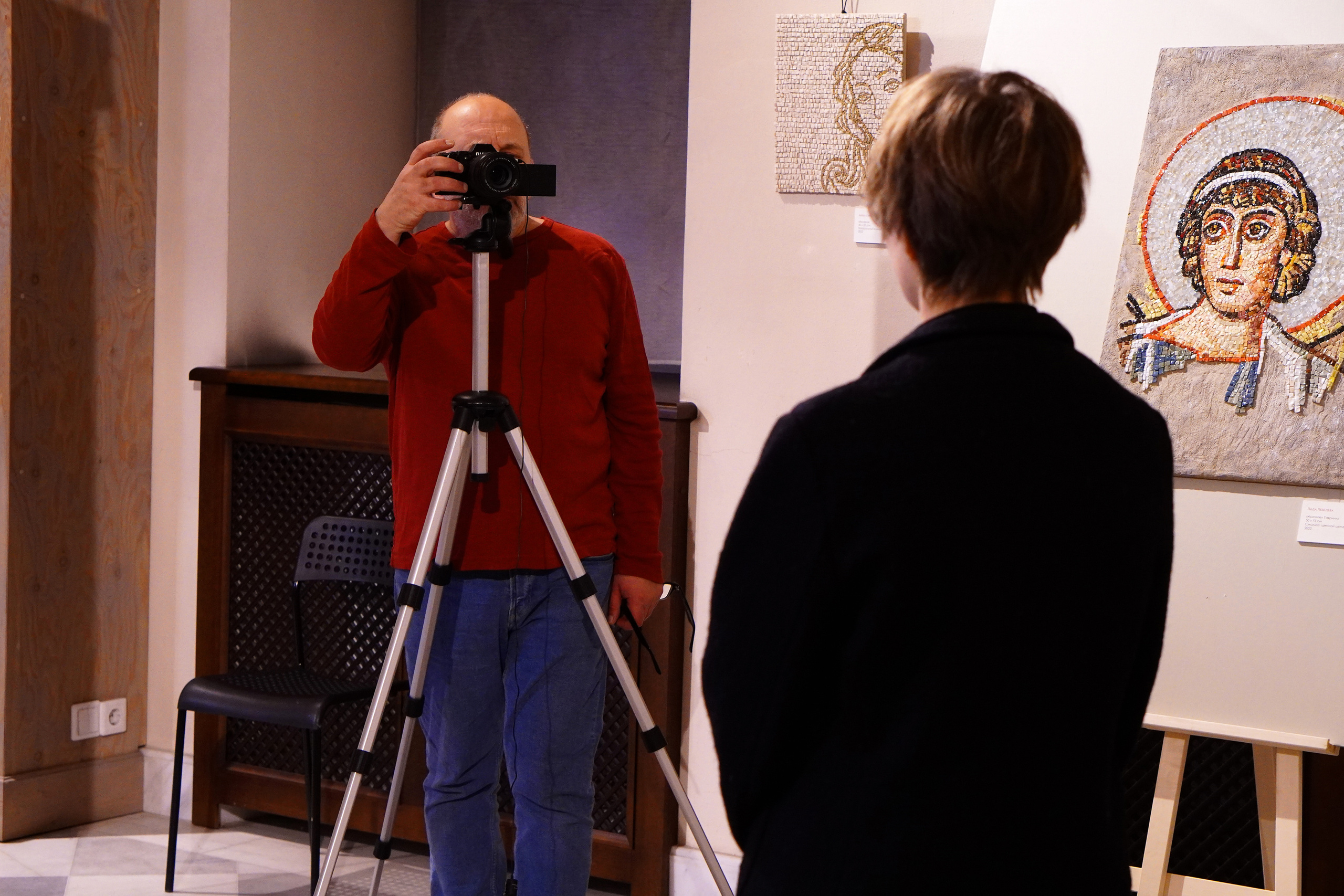 Мозаика. Мастеркласс. Backstage. ФОТОГРАФ РАДОСТИ Фотосессия в студии СПб. Портретный фотограф — Юрий Торлопов