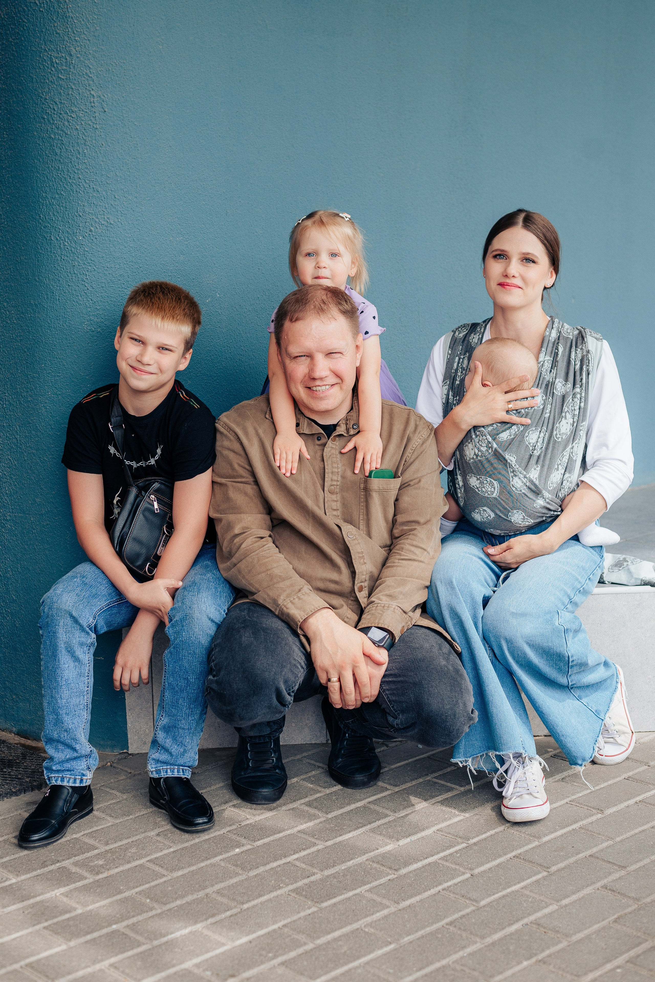 Слингомама Иваново 2025. Семейный и детский фотограф Иваново Ксения Азаренкова