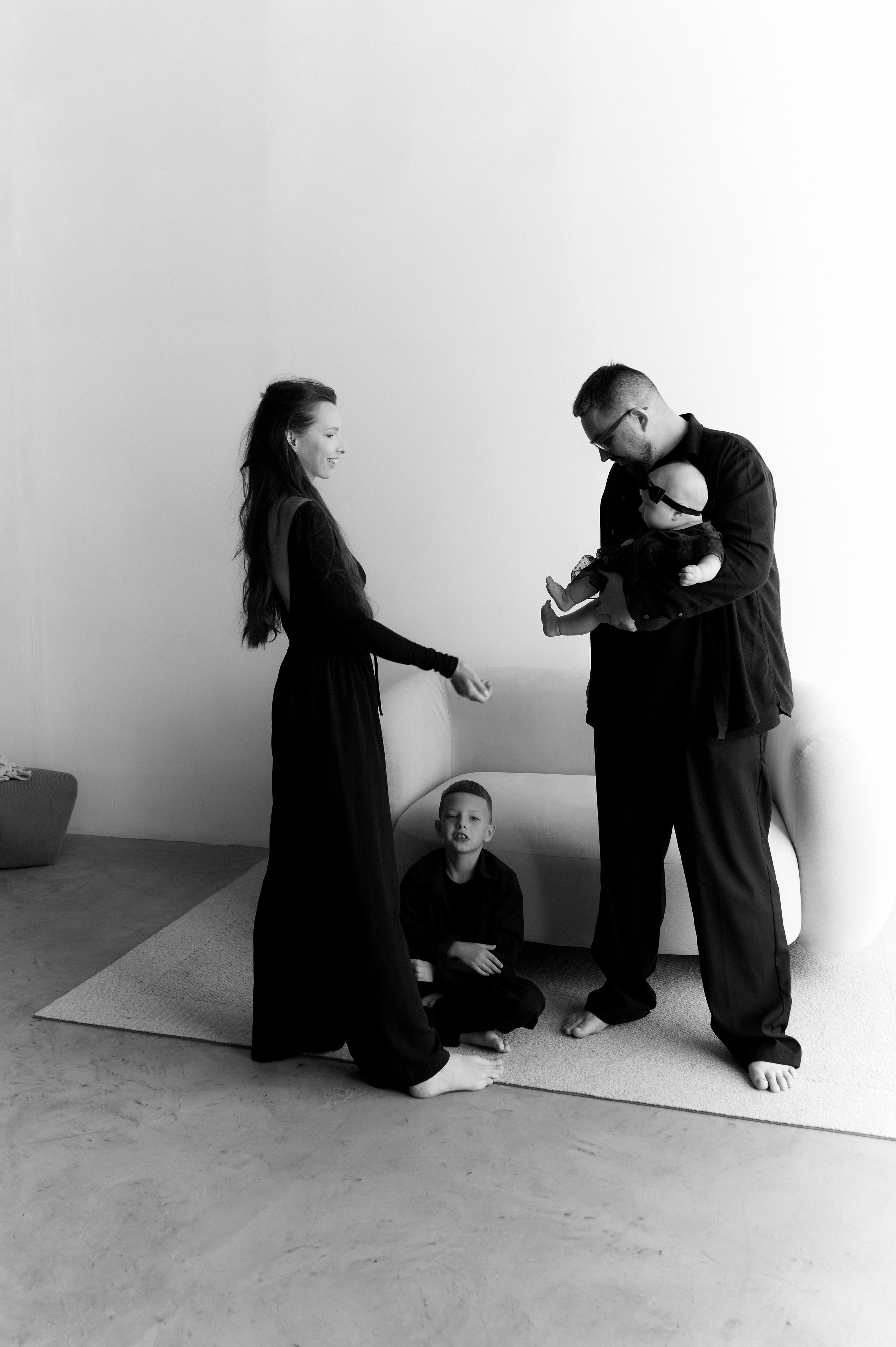 Лиза и ее семья. Фотограф Регина С