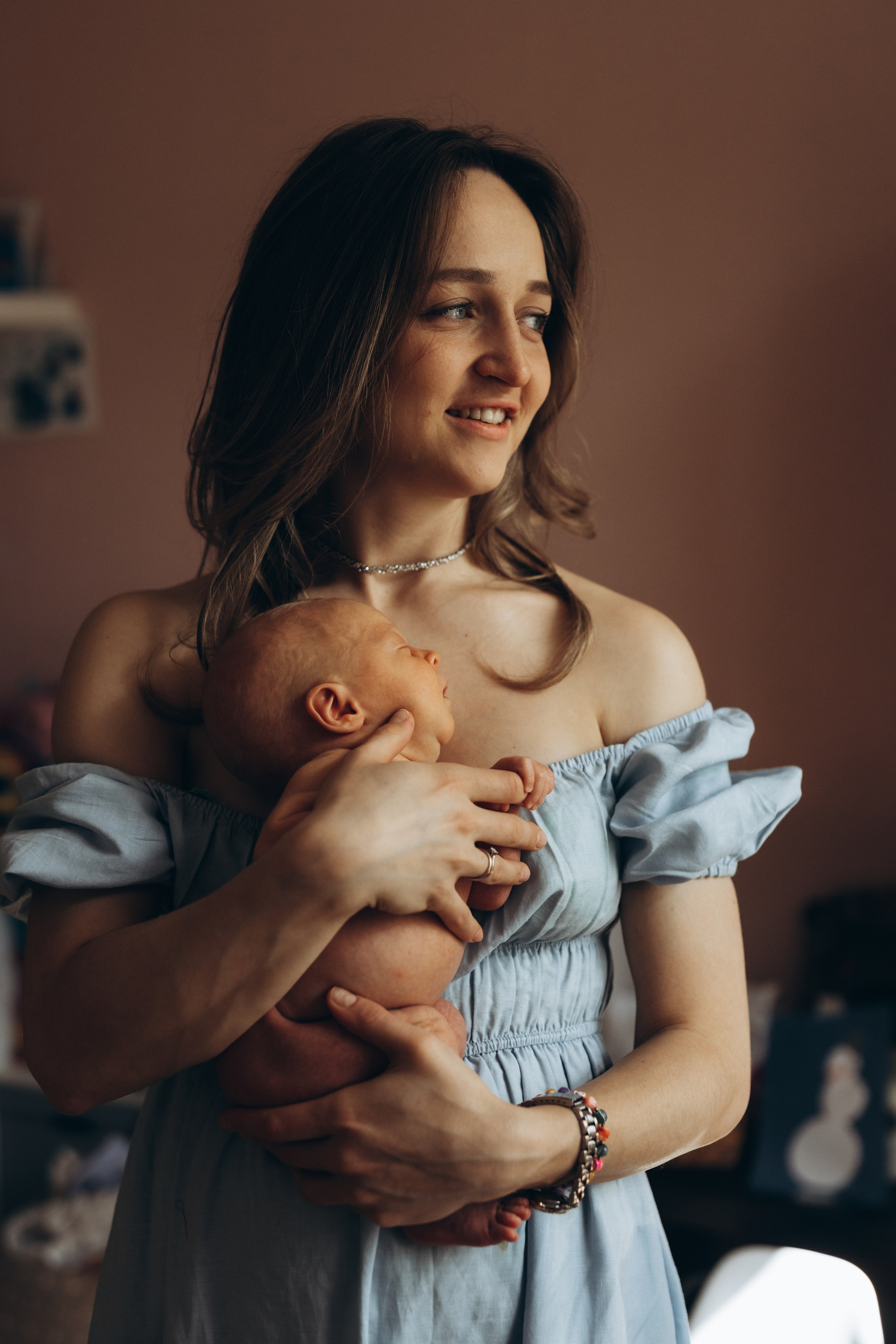 Новорожденный малыш Сева