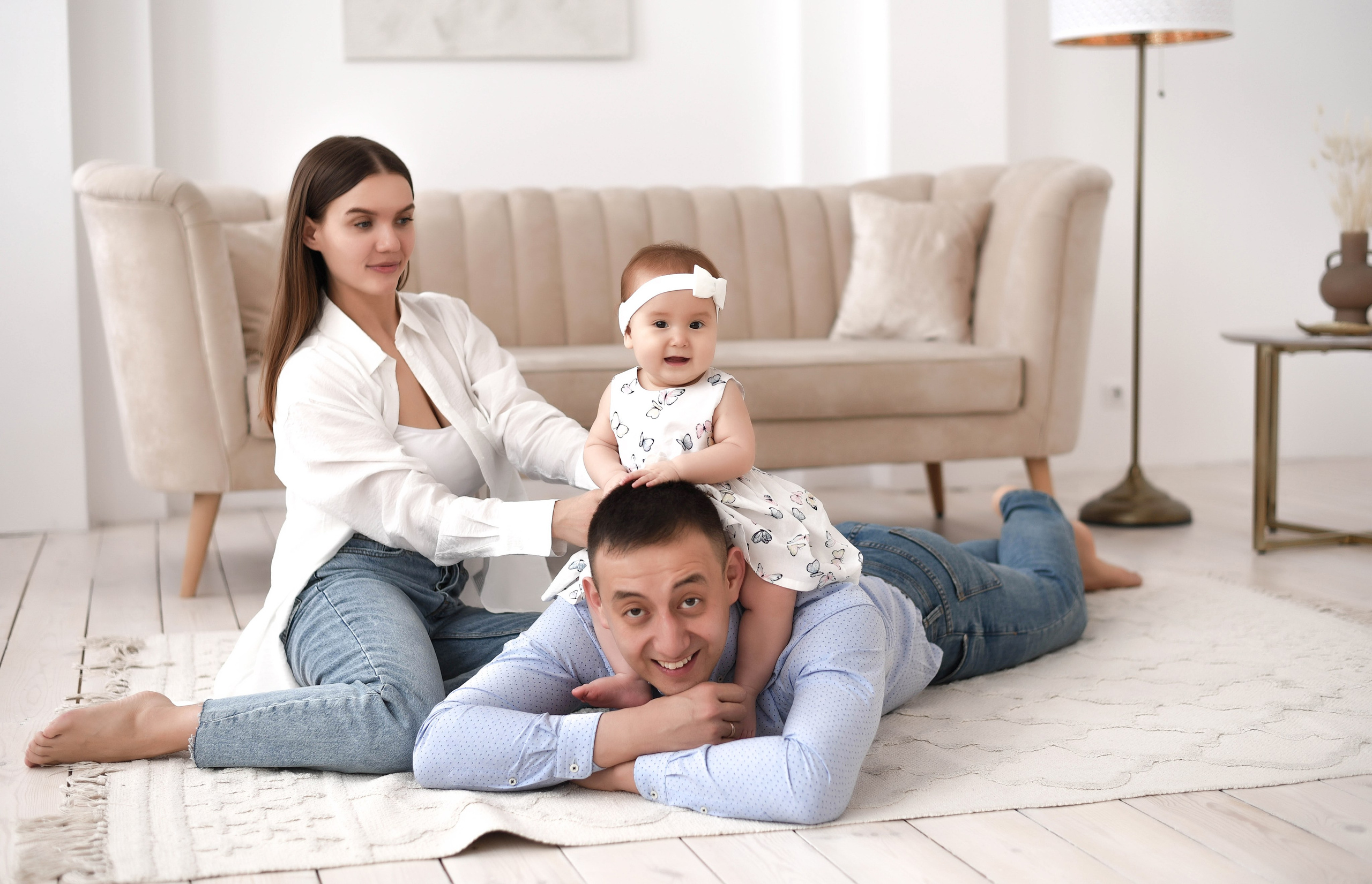 Семейная студийная. Свадебный, семейный, детский, контент фотограф в Омске Максим Ильин