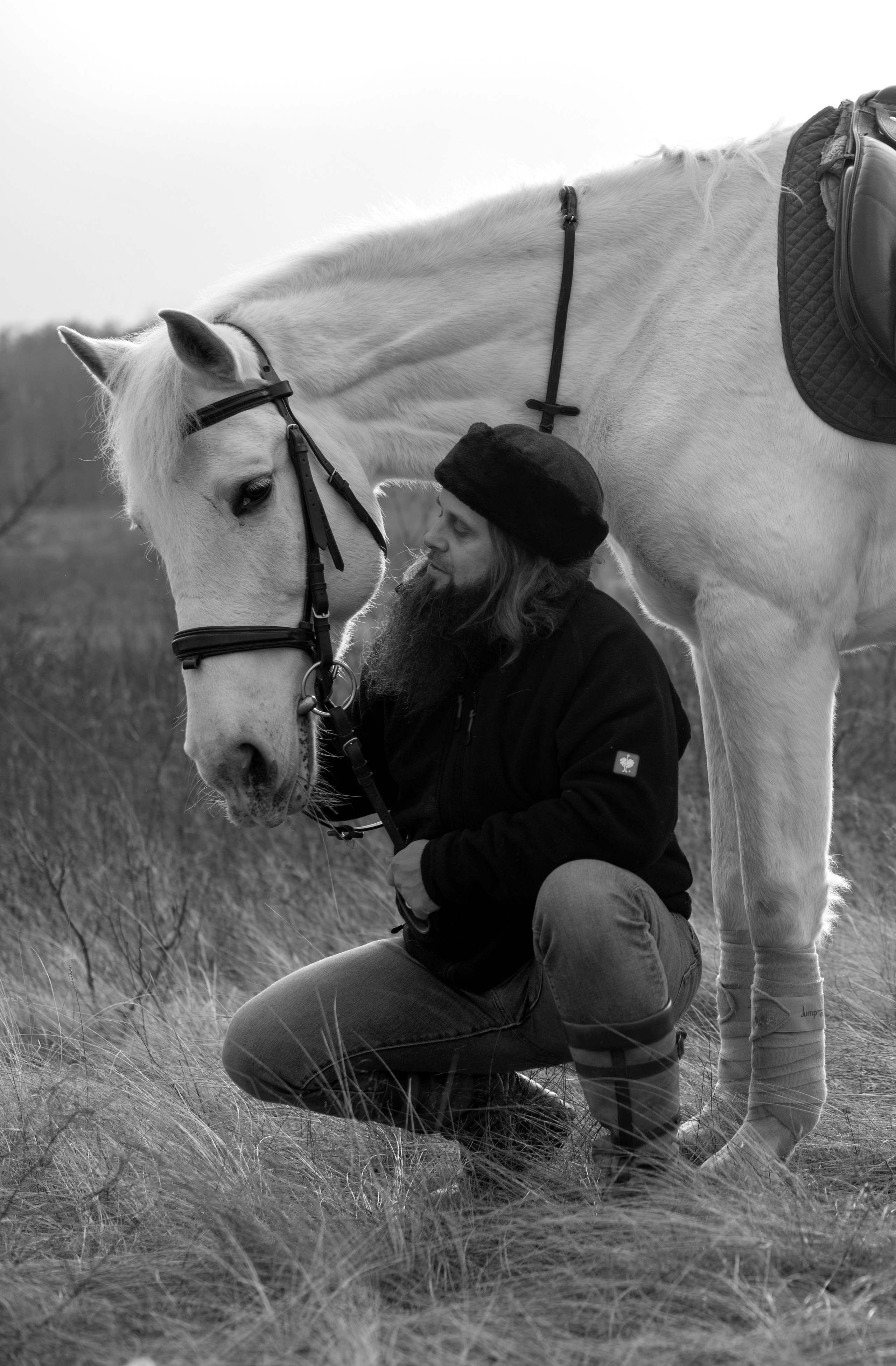 Гости в Соколовом. Конный фотограф в Саратове Юлия Иванова