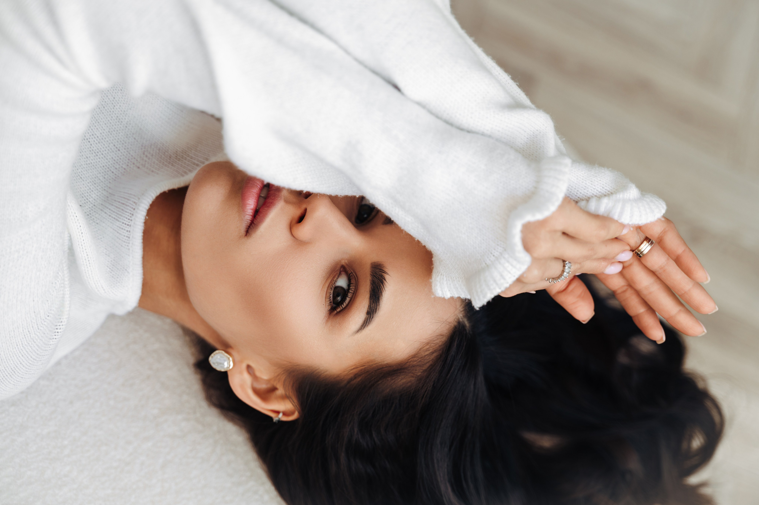 Весенняя фотосессия с цветами. Портретный и семейный фотограф в Екатеринбурге Мария Чахеева