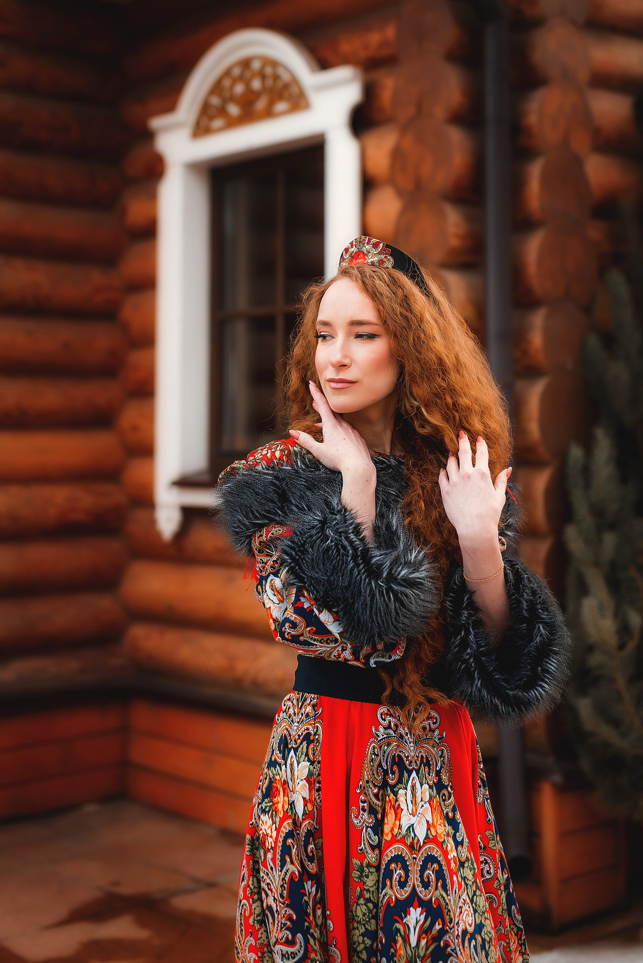 В стиле русская зима. Семейный, детский фотограф в Воронеже Анна Никитина