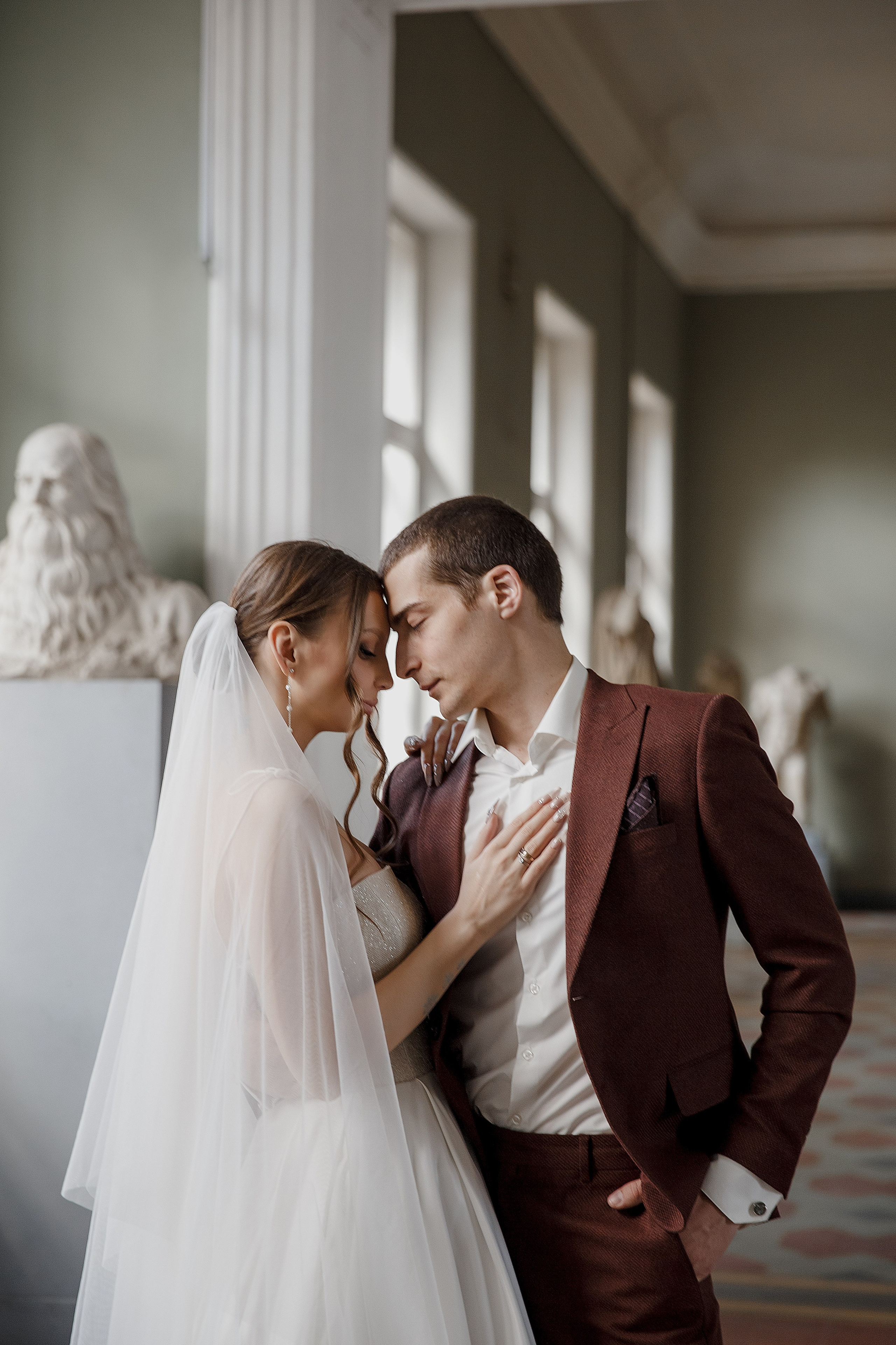 Свадебная в академии Штиглица. Свадебный фотограф Санкт-Петербург  Москва