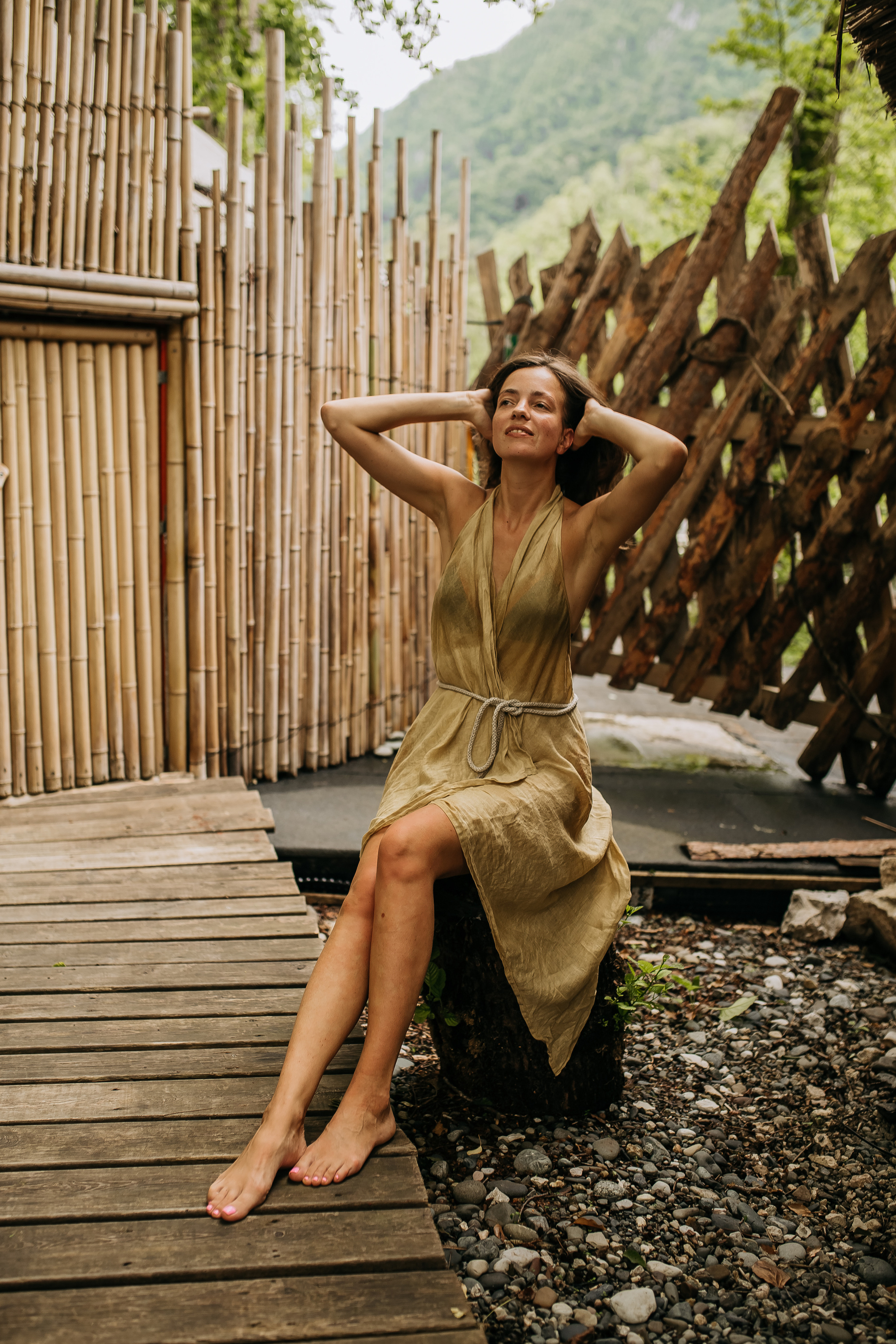 Йога тур «Горы и Море». Водопад и баня. ФОТО ВИДЕО ПРОДАКШН Санкт-Петербург Москва фотограф Мария Хрусталева