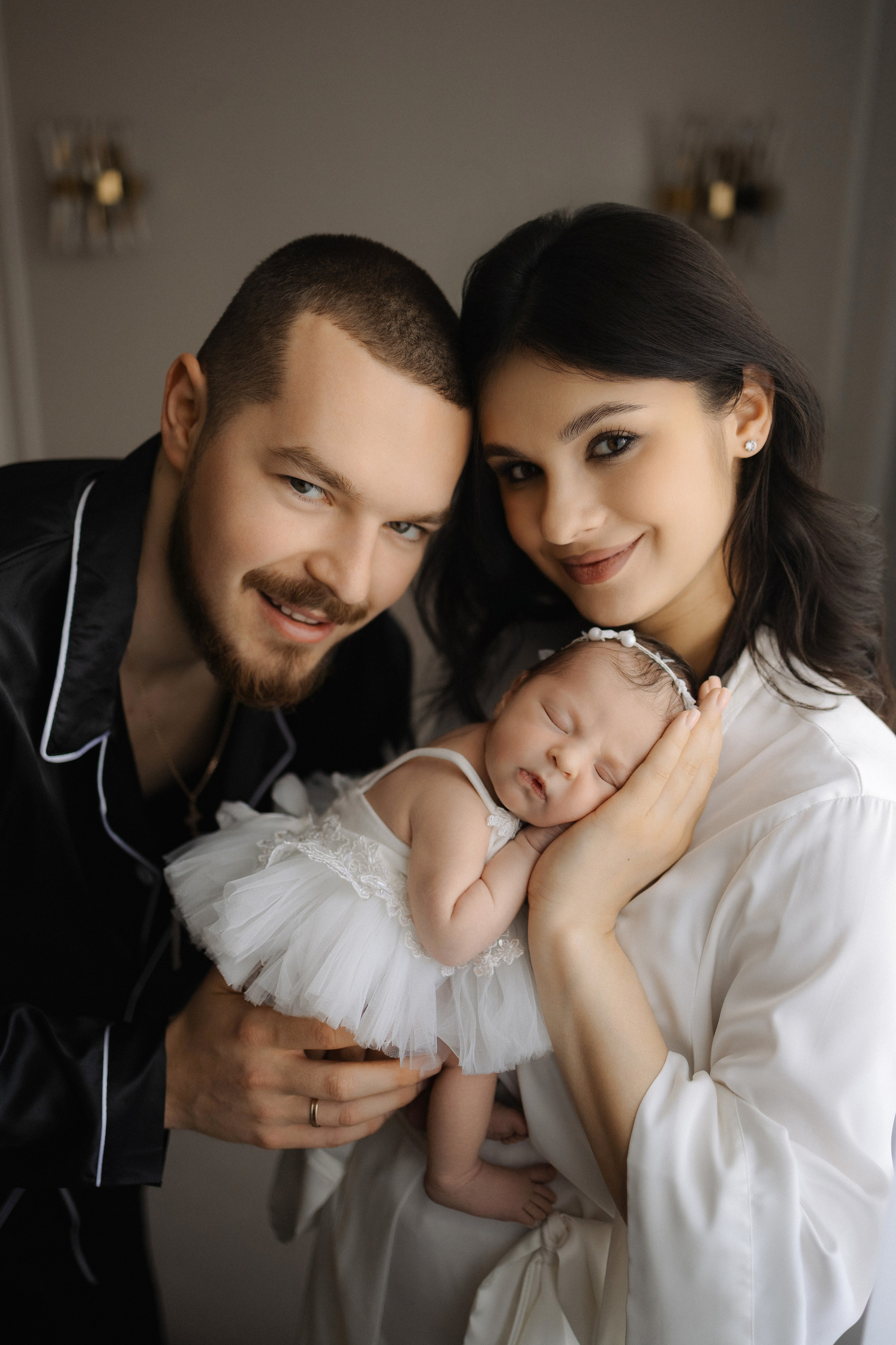 Ариана 4 дня. Фотограф новорождённых Newborn Москва