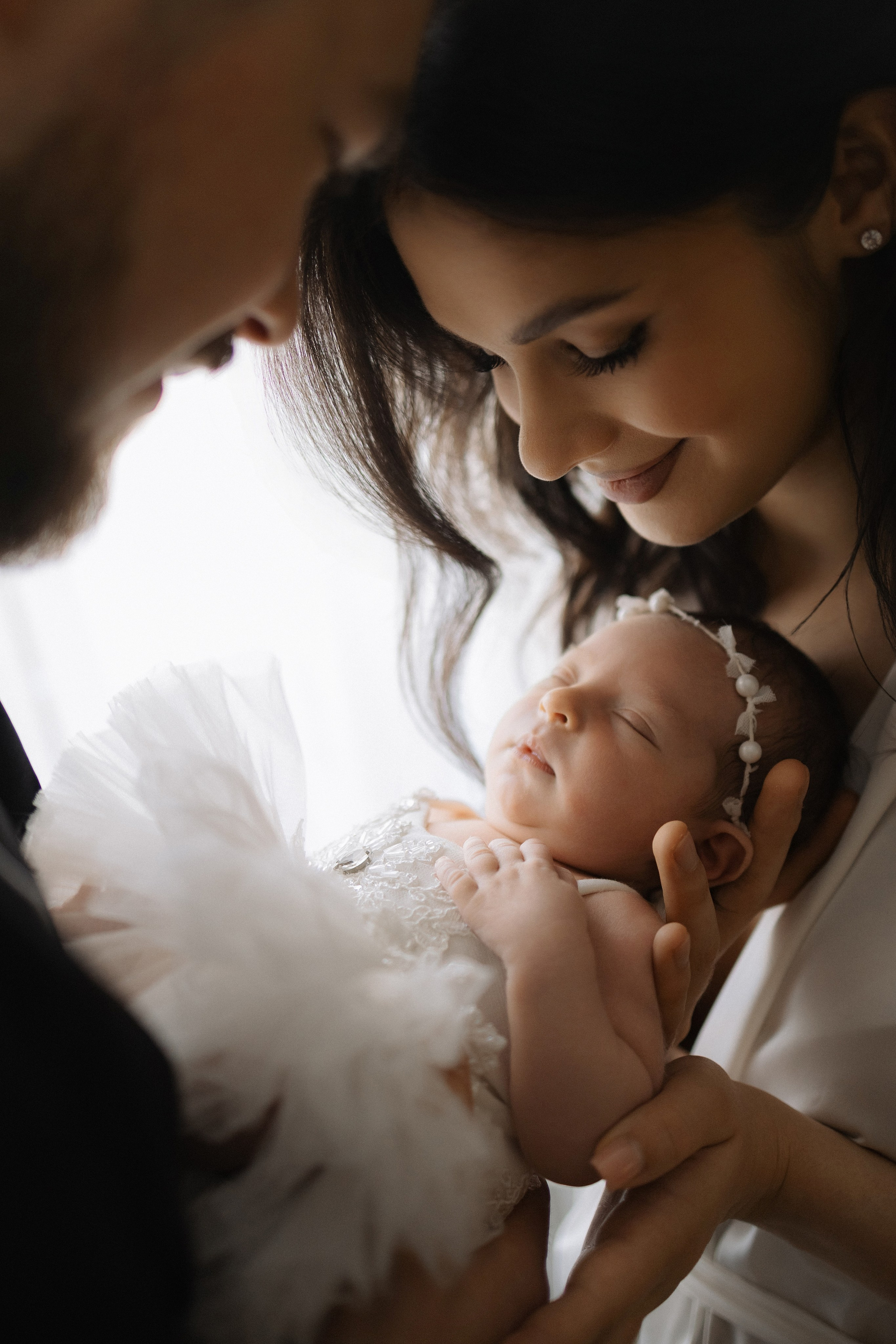Ариана 4 дня. Фотограф новорождённых Newborn Москва