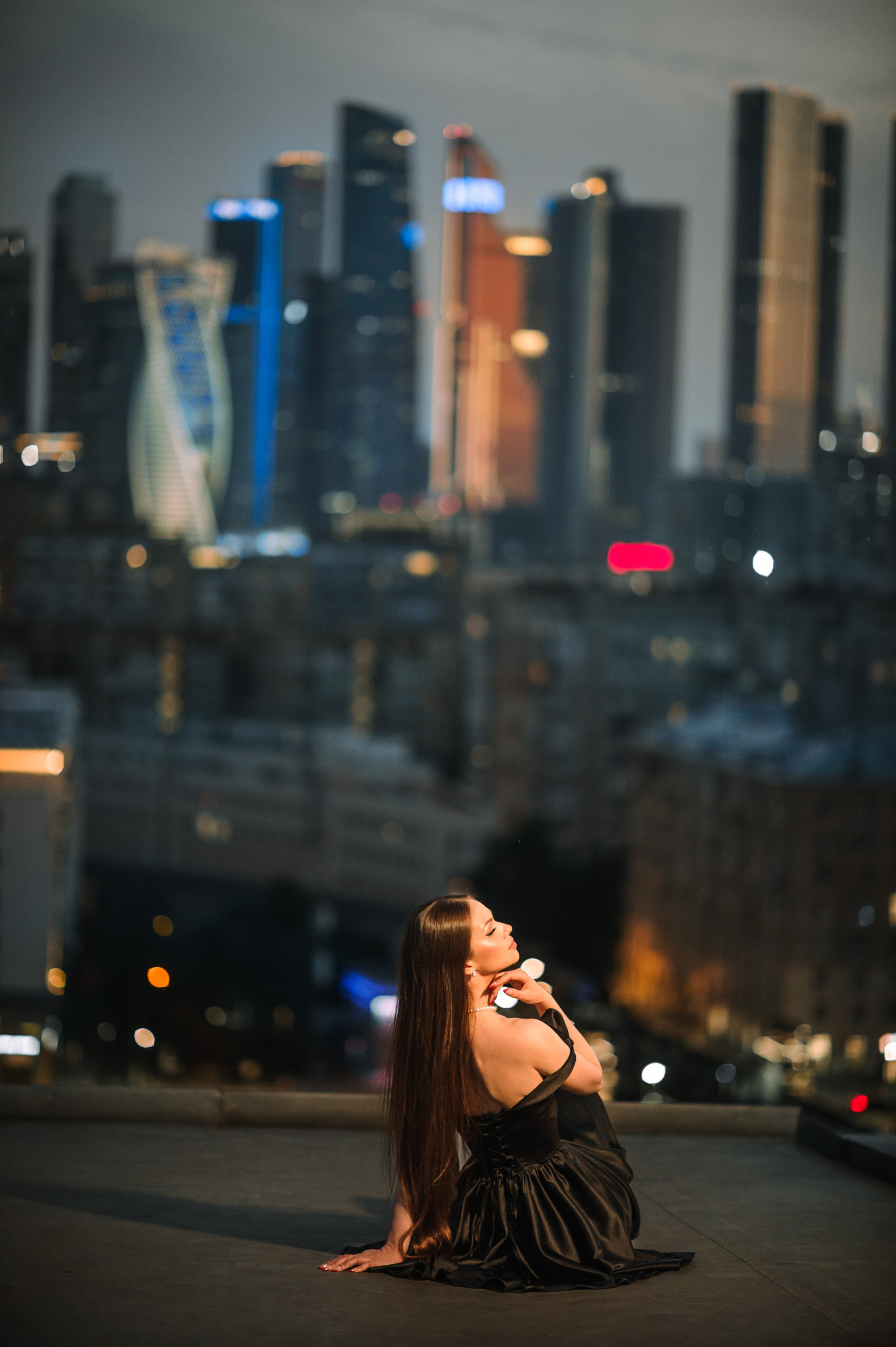 Фотосессия на крыше (Москва). Тучина Дарья фотограф