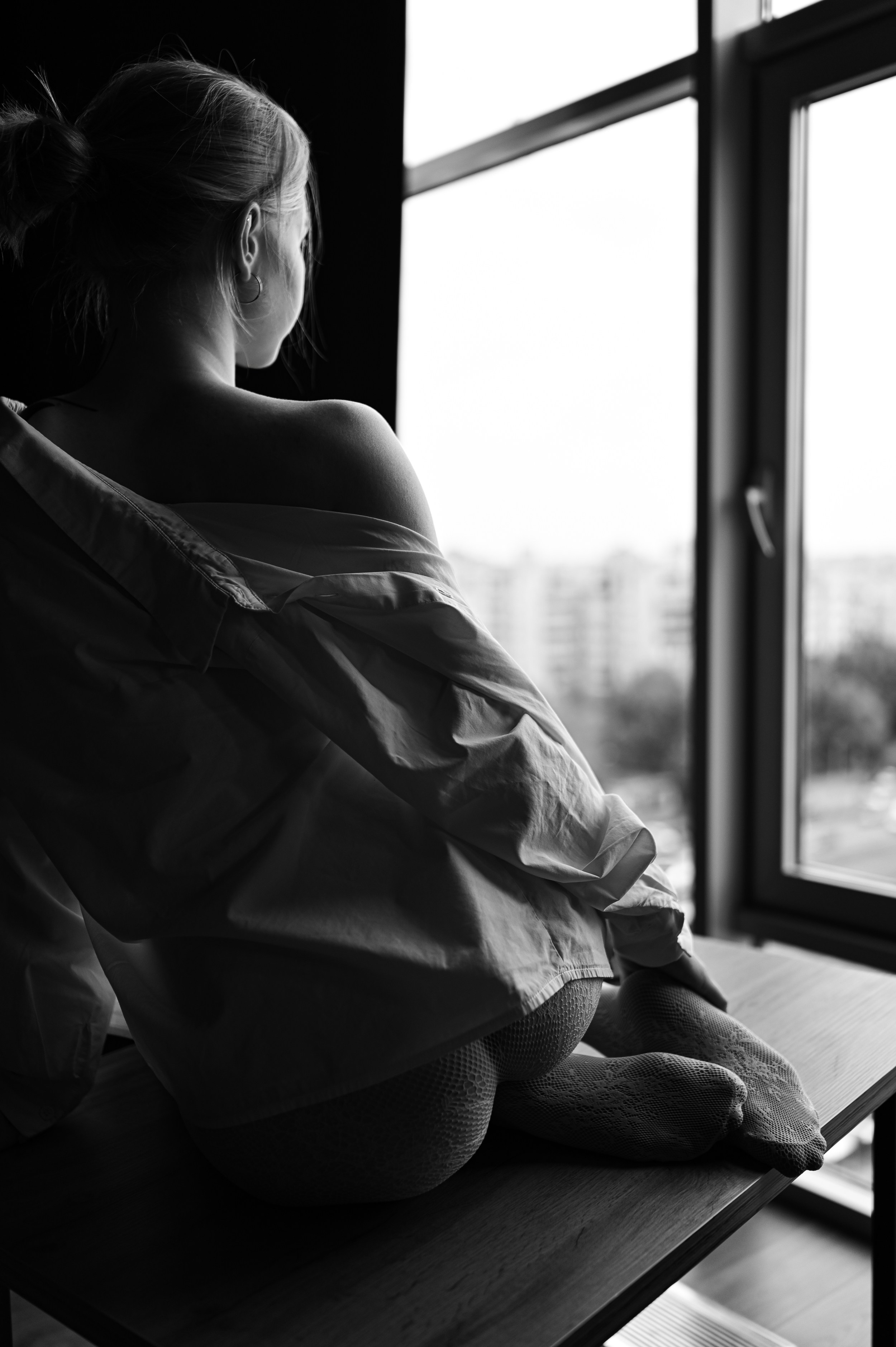 Level 1 — Monochrome boudoir