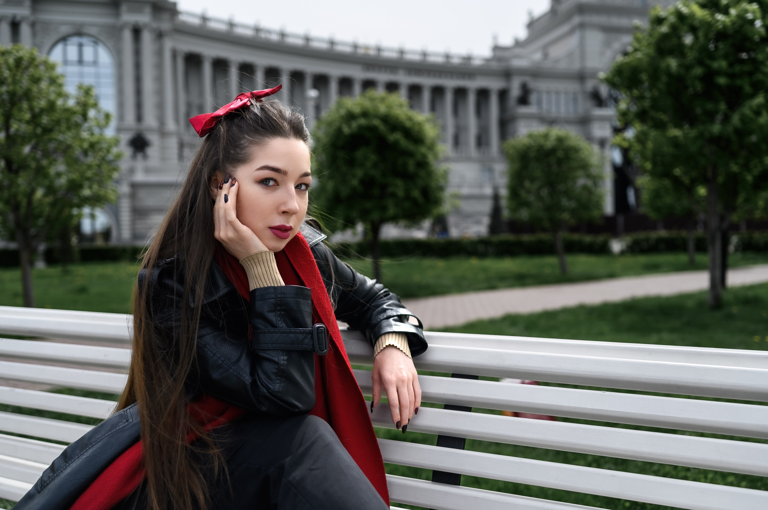 Уличная фотосессия у Дворца земледельцев