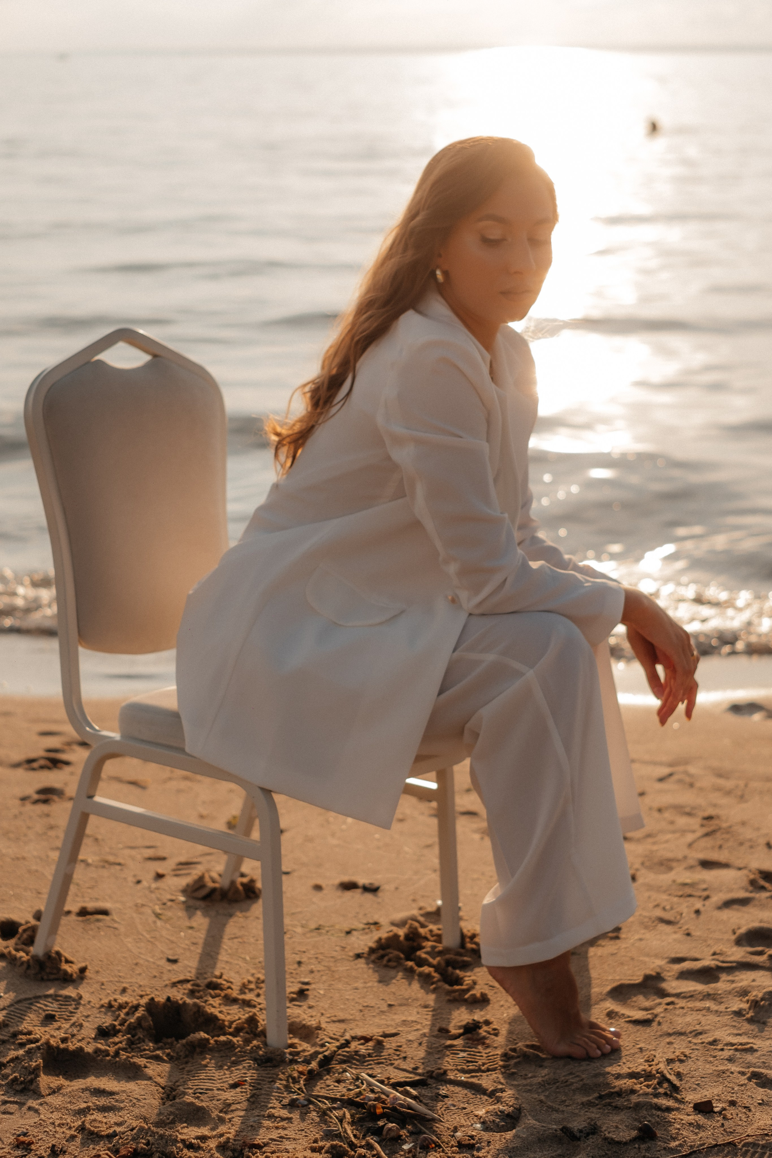 Рита на берегу. Фотограф в Новосибирске Диана Ильиных