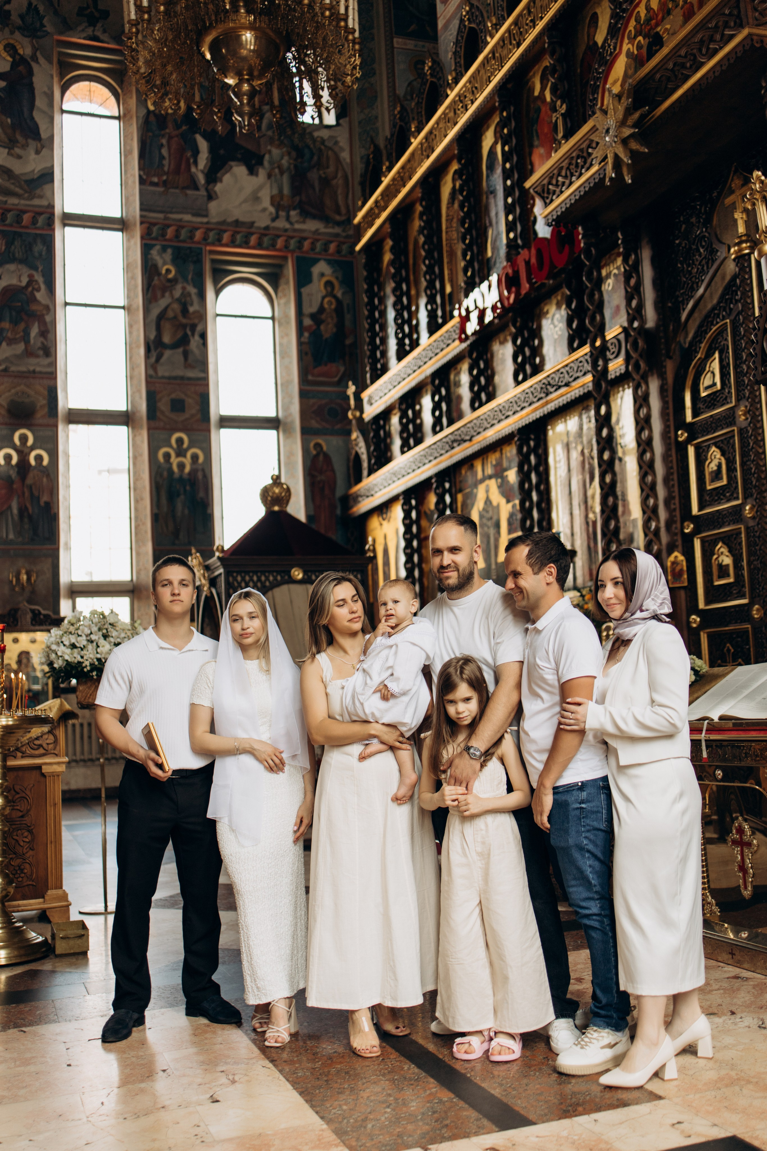 Крещение Радмира. Самый теплый фотограф в Краснодаре Рябоконь Ксения