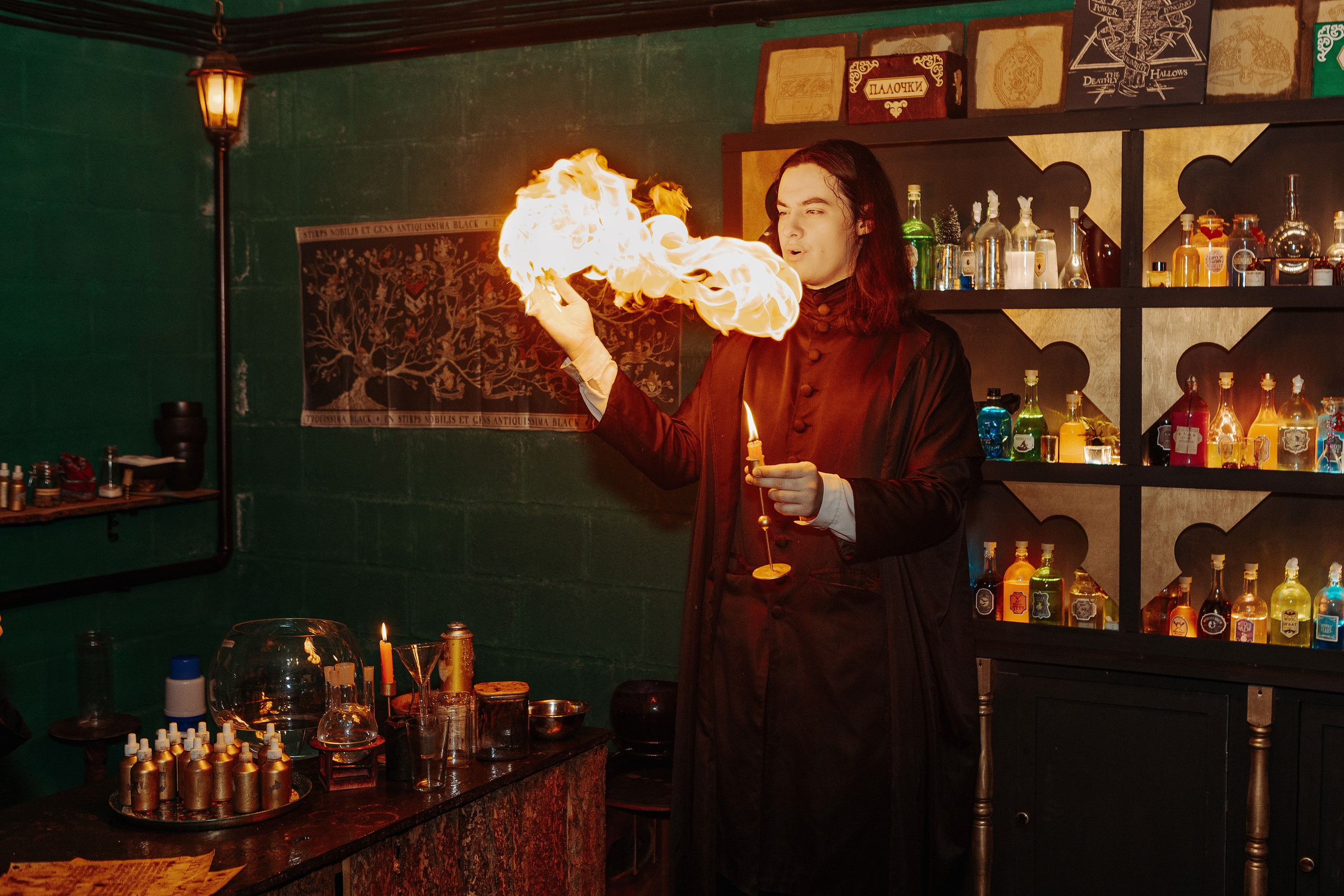 День рождения в стиле Гарри Поттера. Фотограф в Красноярске по выгодной цене