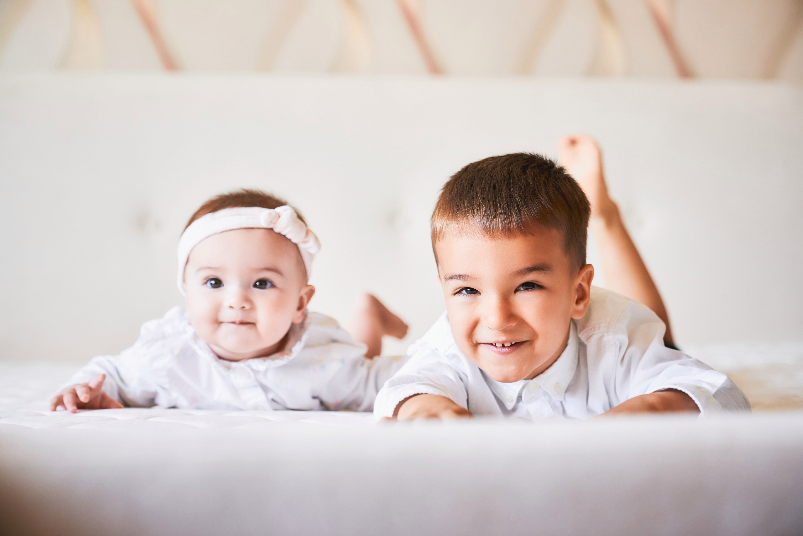 Семейная Фотосессия новорождённого дома в Мытищах