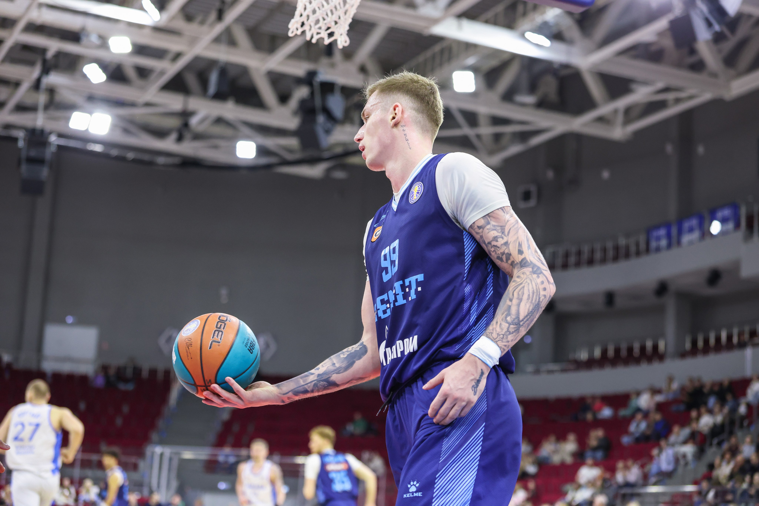 Баскетбол. Самара — Зенит. Единая лига ВТБ. Спортивный фотограф в Самаре
