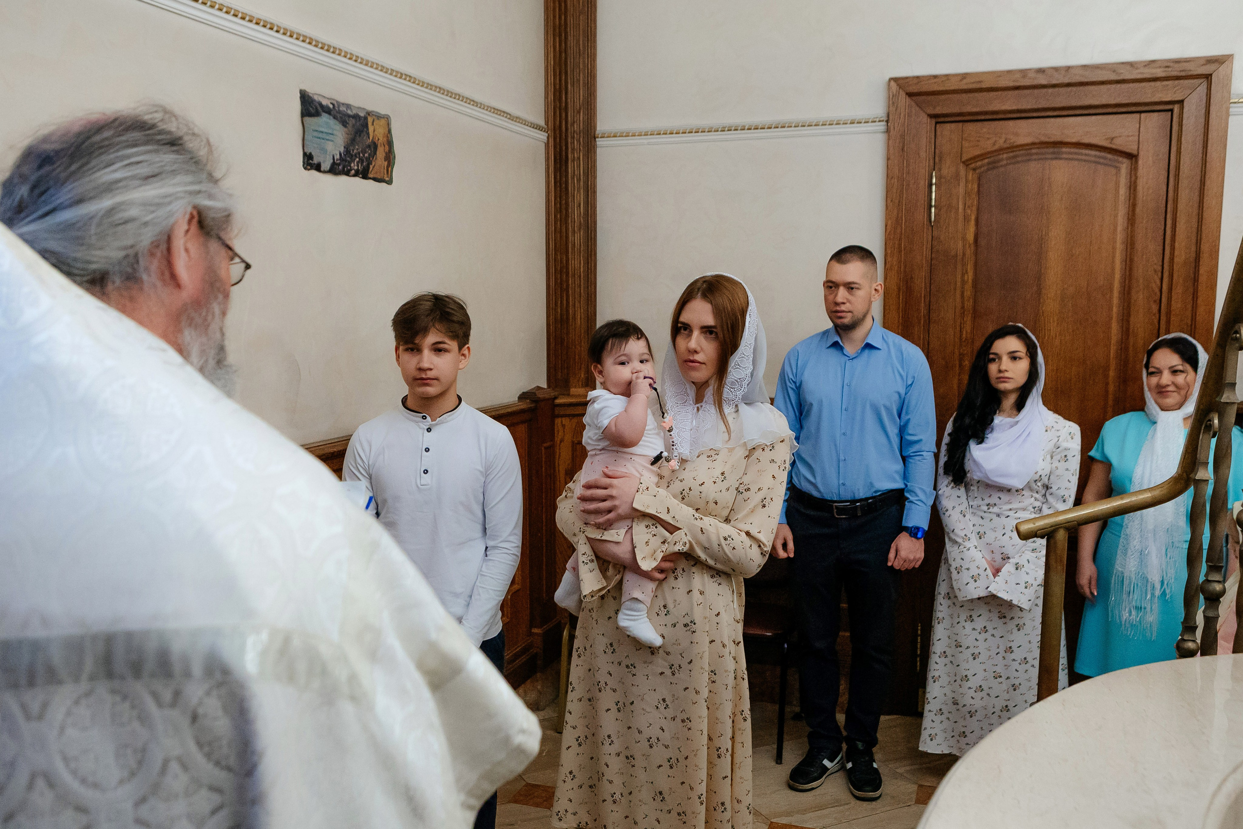 Крещение Амелии. Семейный и детский фотограф в Москве Александра Мак