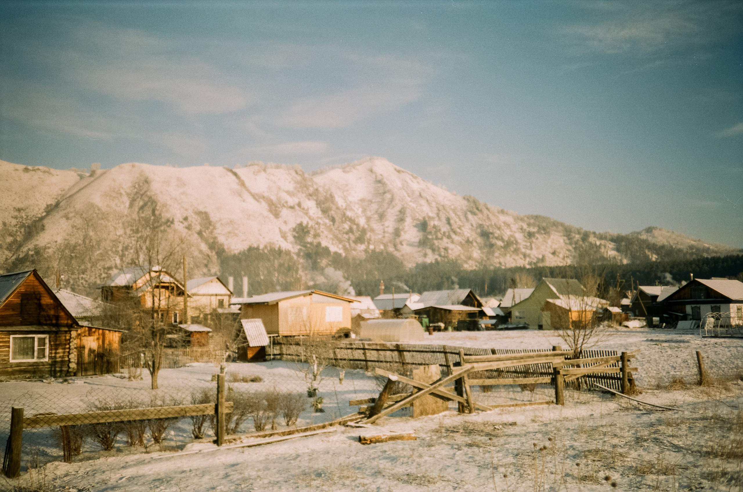 Бережок первый день, мост Бирюзовая Катунь / 10 декабря 2023 года (-25
