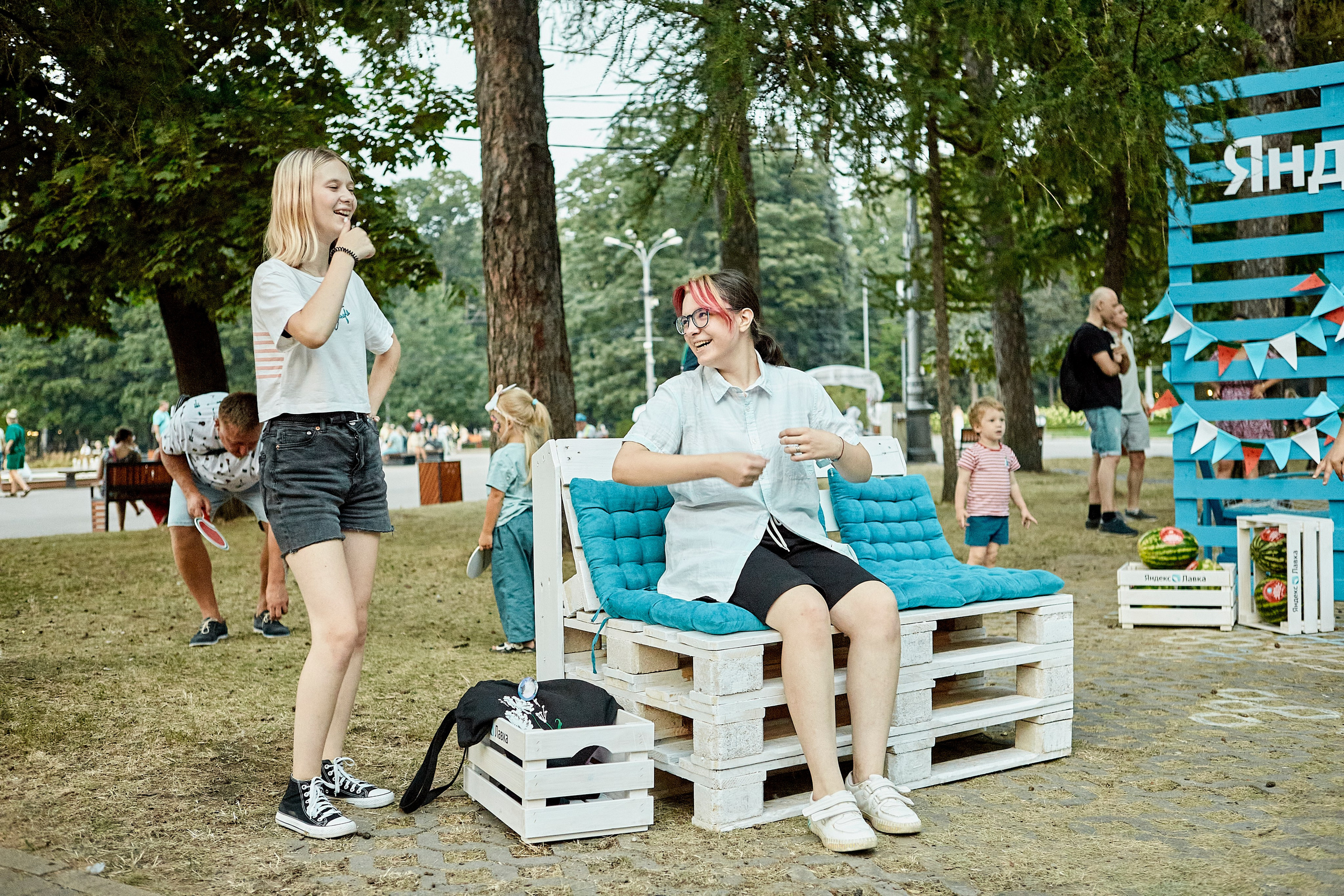 ЯНДЕКС ЛАВКА «АРБУЗНАЯ ФЕЕРИЯ». Фотограф Андрей Егоров