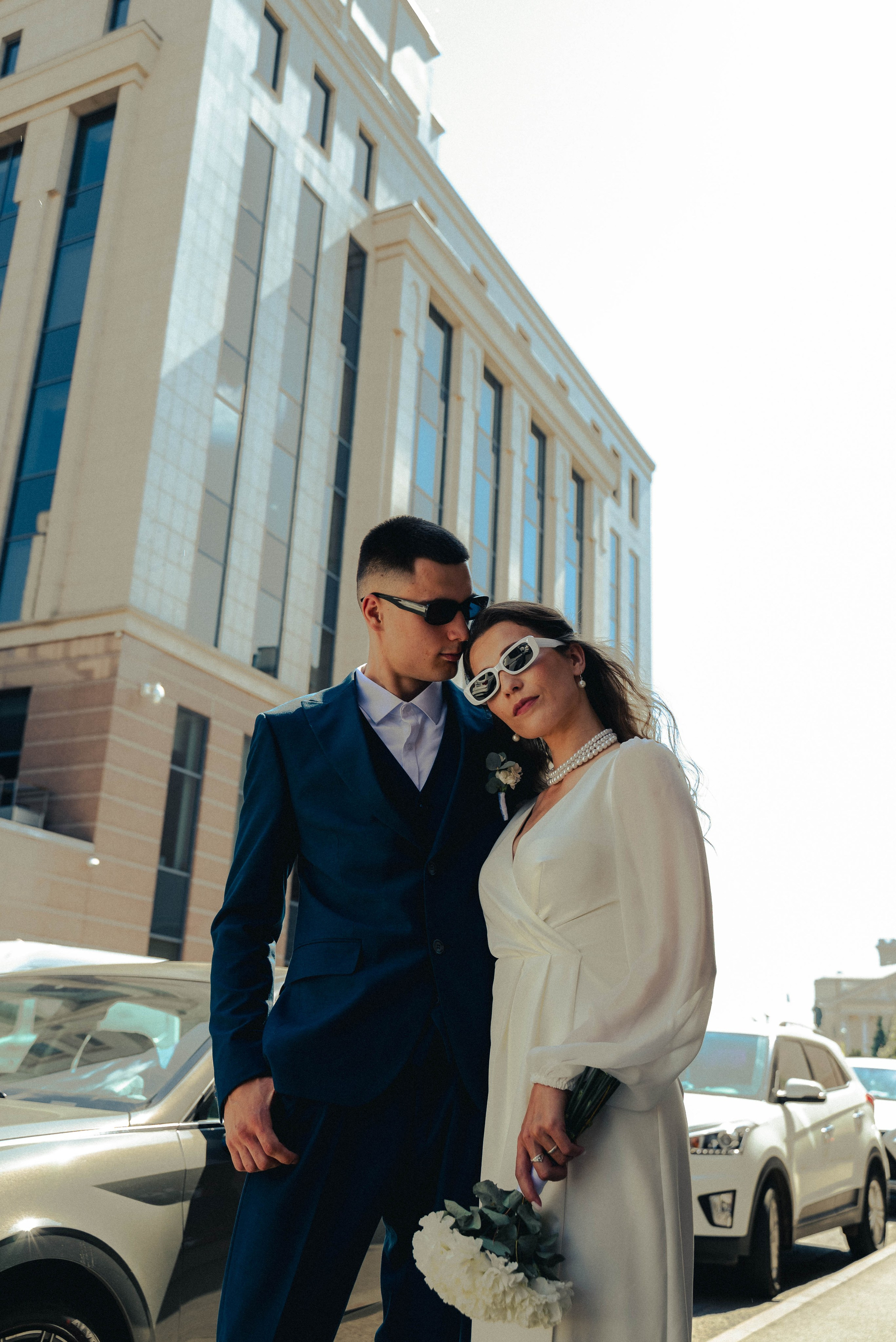 Свадебная прогулка Ольги и Вадима. Портретный фотограф в Казани Алёна Евсеева