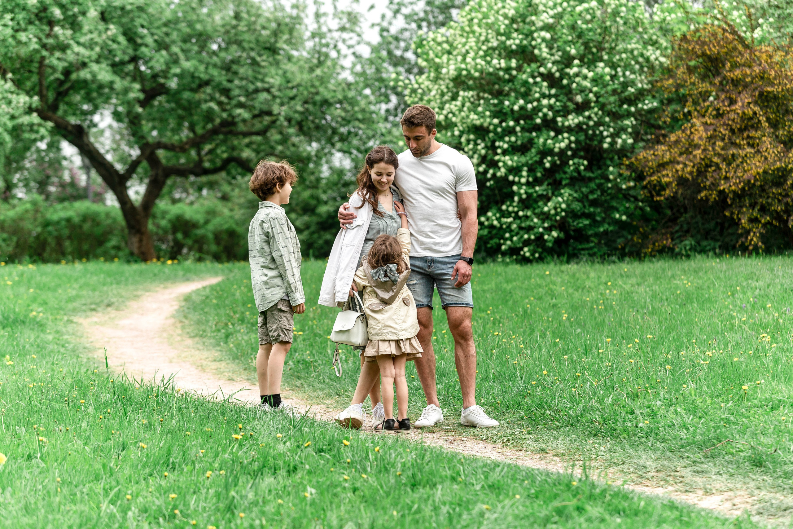Наталья, Сергей, Артём и Альбина. Репортажный фотограф в Москве