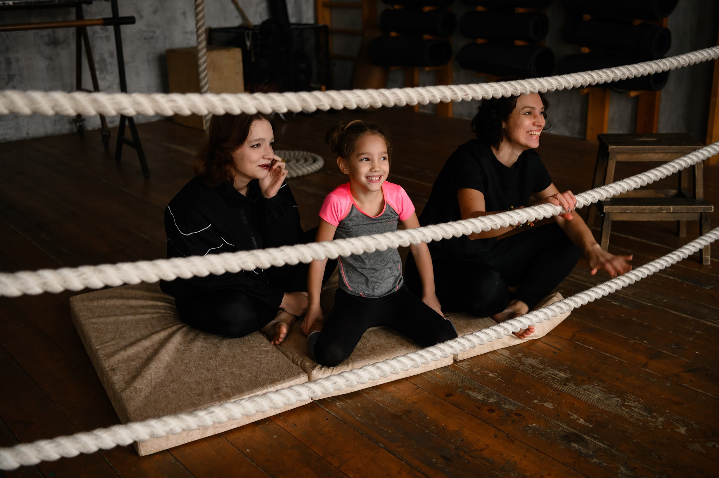 Спортивная семья. Фотограф Марина Росси