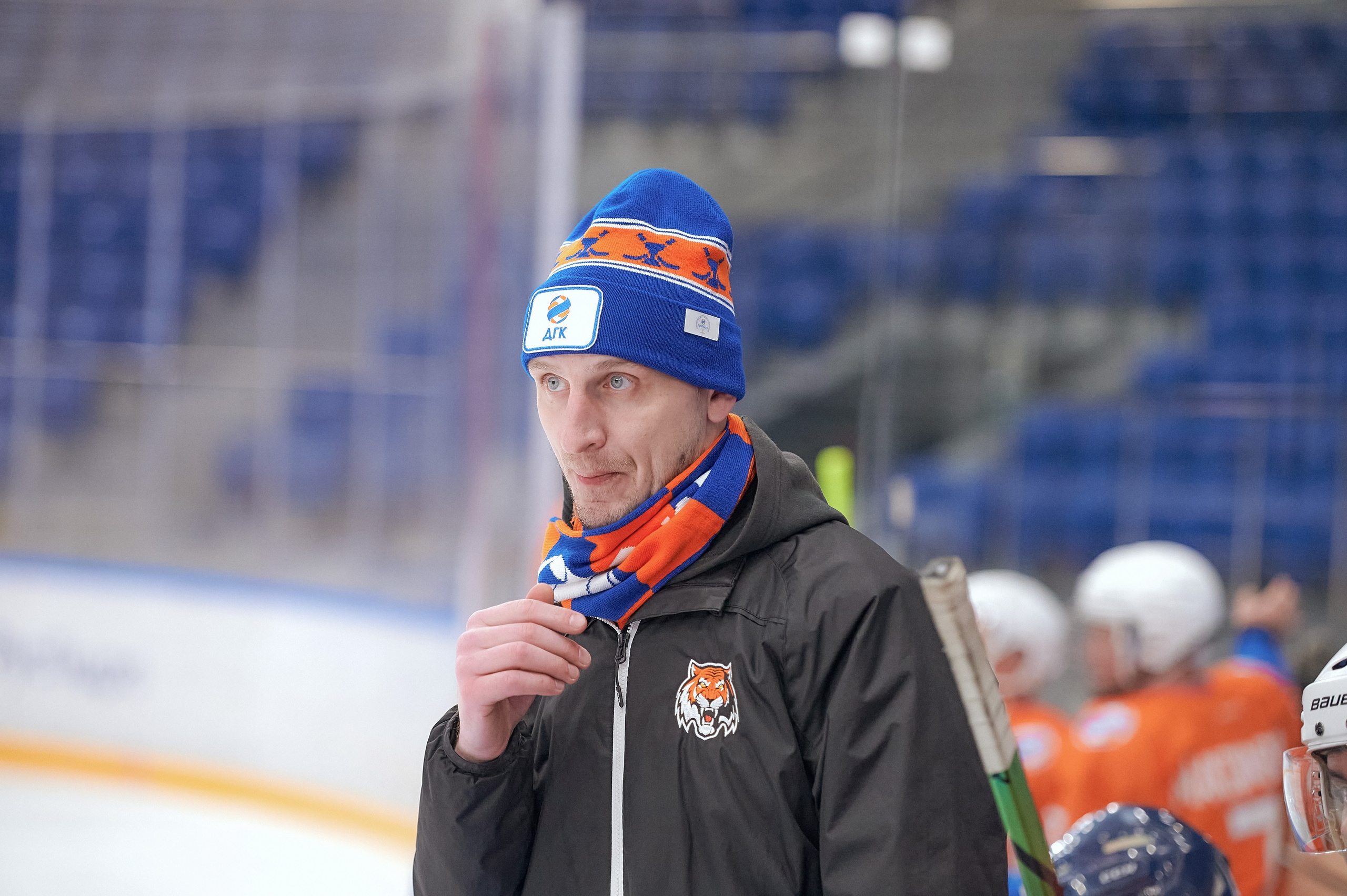 Портфолио репортажной фотосъёмки: Кристалл арена — Хоккей — РусГидро. Фотограф Яковлев Роман — Красноярск