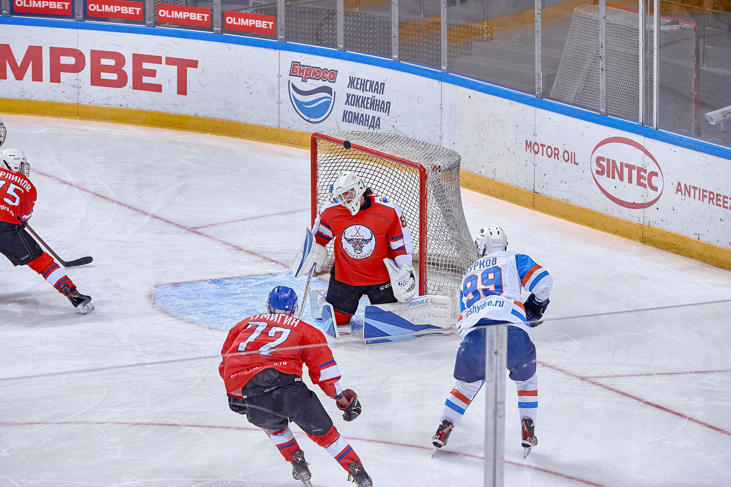 Платинум Арена — Хоккей — РусГидро. Фотограф Яковлев Роман — Красноярск