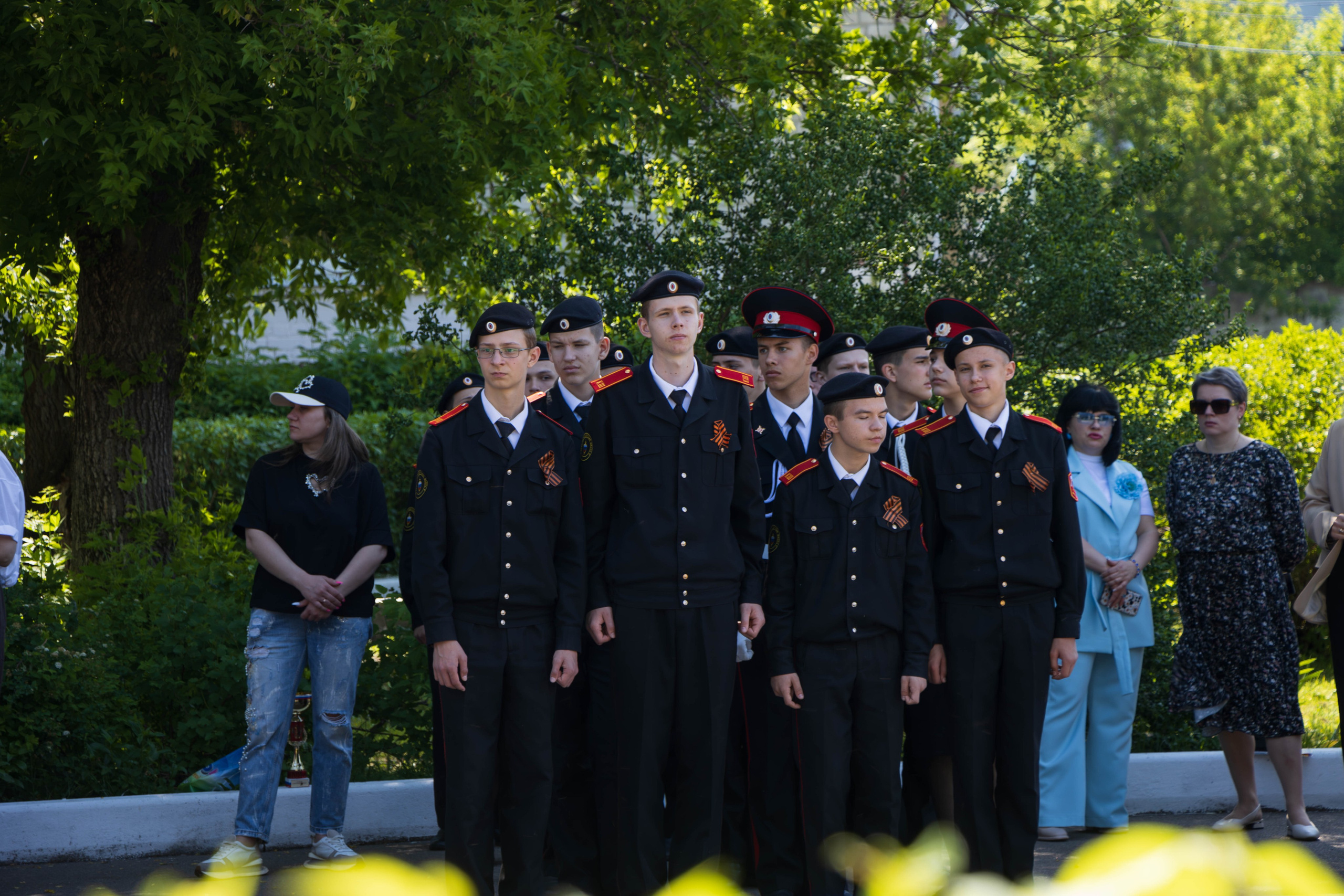 Последний звонок 2025 взвод 8"б». Фотограф Татьяна Матрос