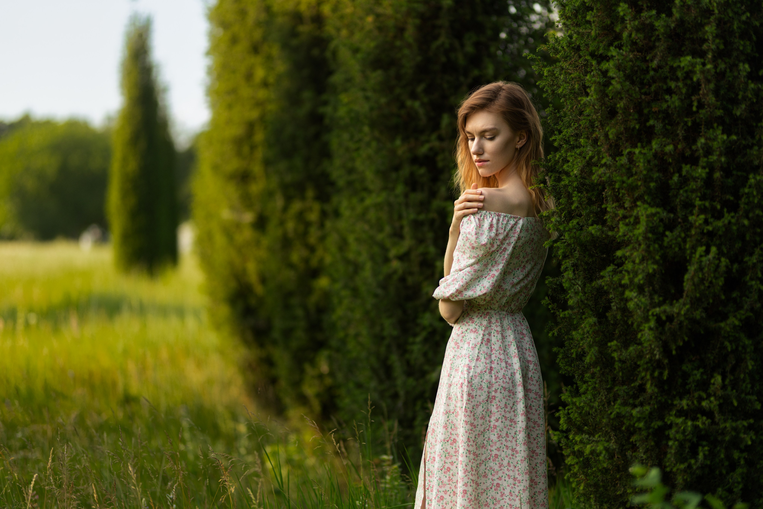 Фотосет с Дарьей в ботаническом саду в формате для «себя». Дмитрий Шульгин, портретный фотограф в Воронеже