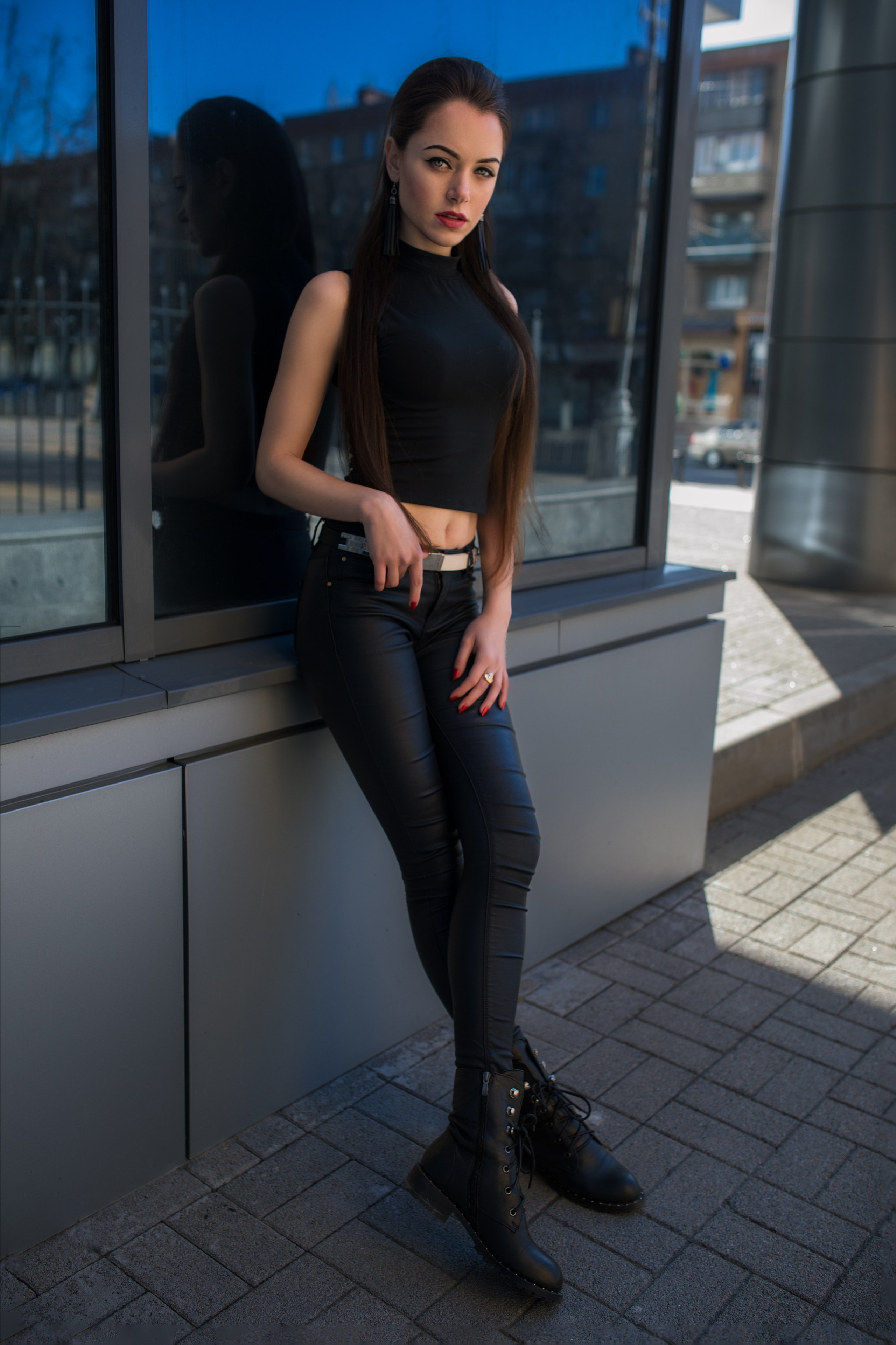 Весенняя съемка с Екатериной в парке и на улицах города для «себя»