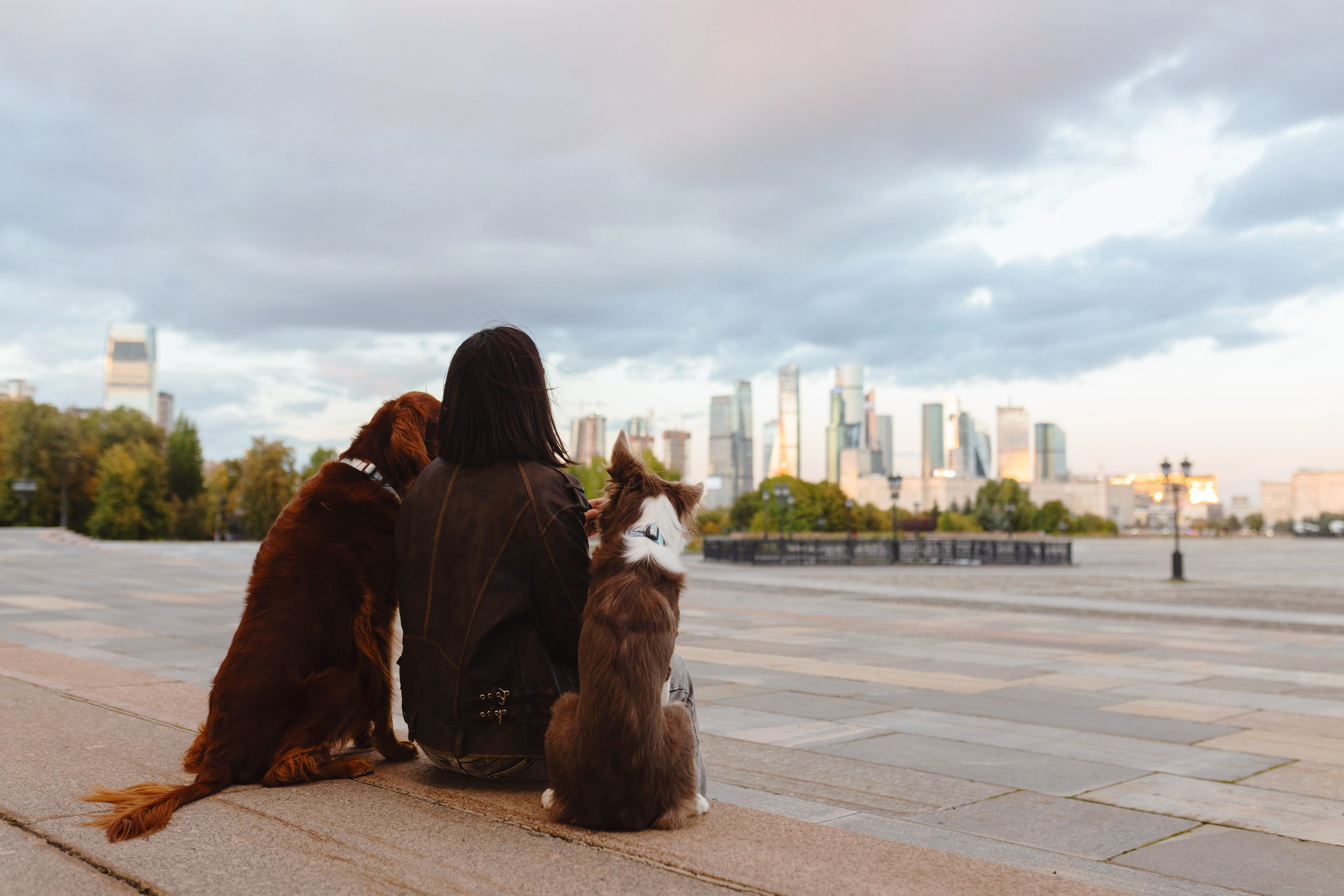 Москва / Маша, Лика и Рафта. Фотограф Кузина Вера